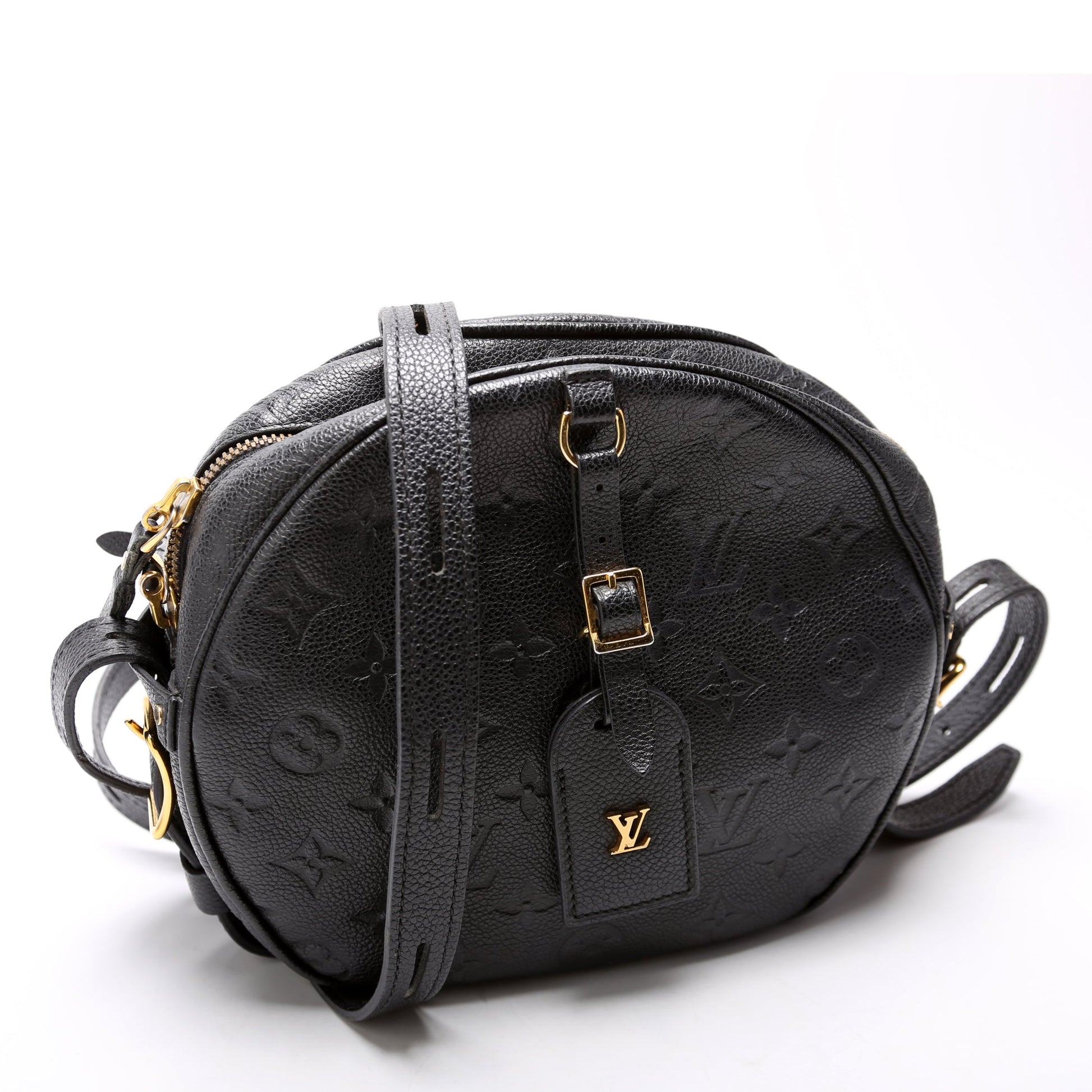 Louis Vuitton Boite Chapeau Souple MM Empreinte Black Handbag