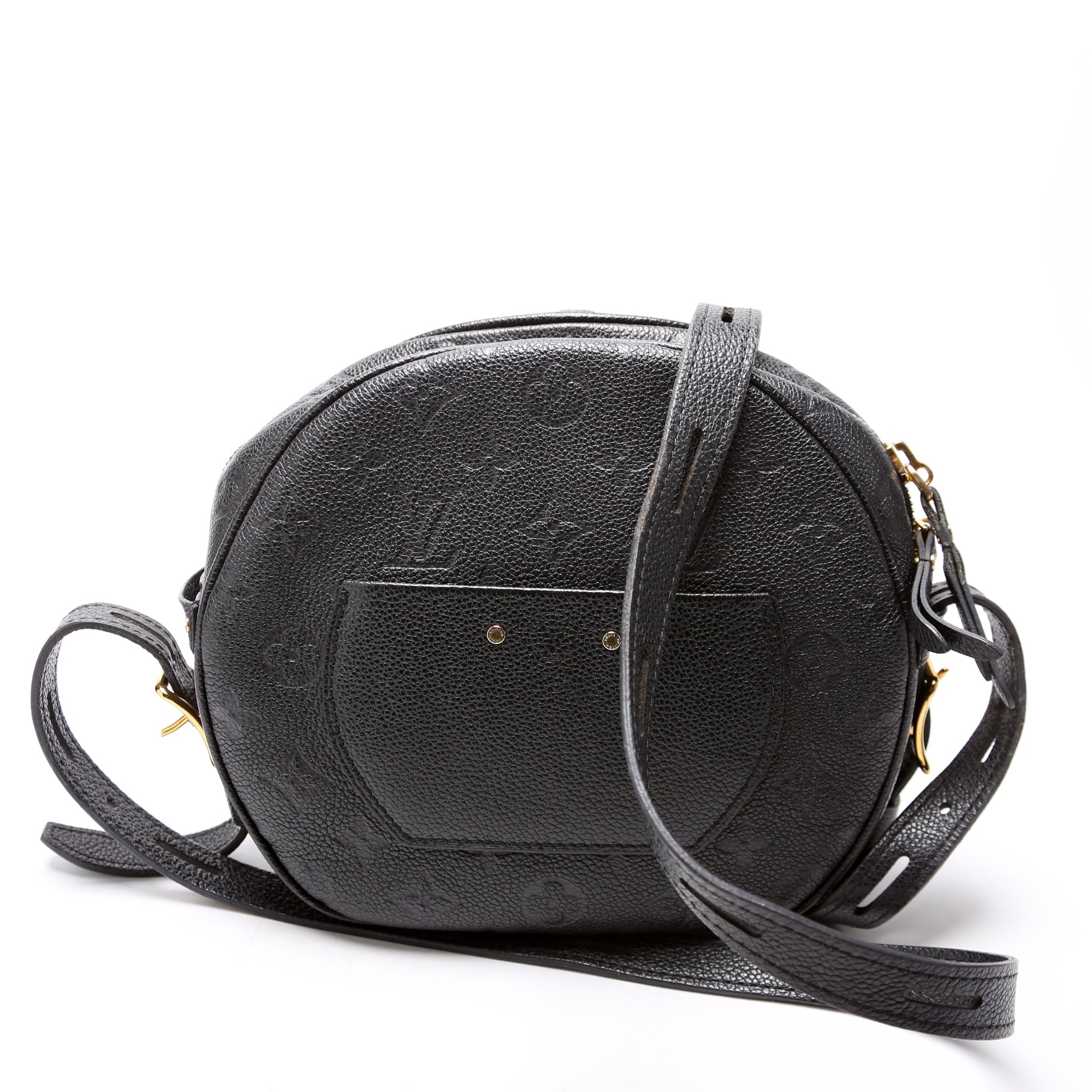 Louis Vuitton Boite Chapeau Souple MM Empreinte Black Handbag