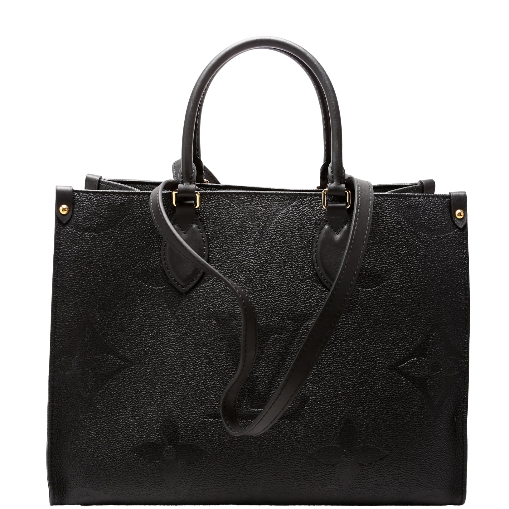 Louis Vuitton ONTHEGO MM Empriente Black Handbag