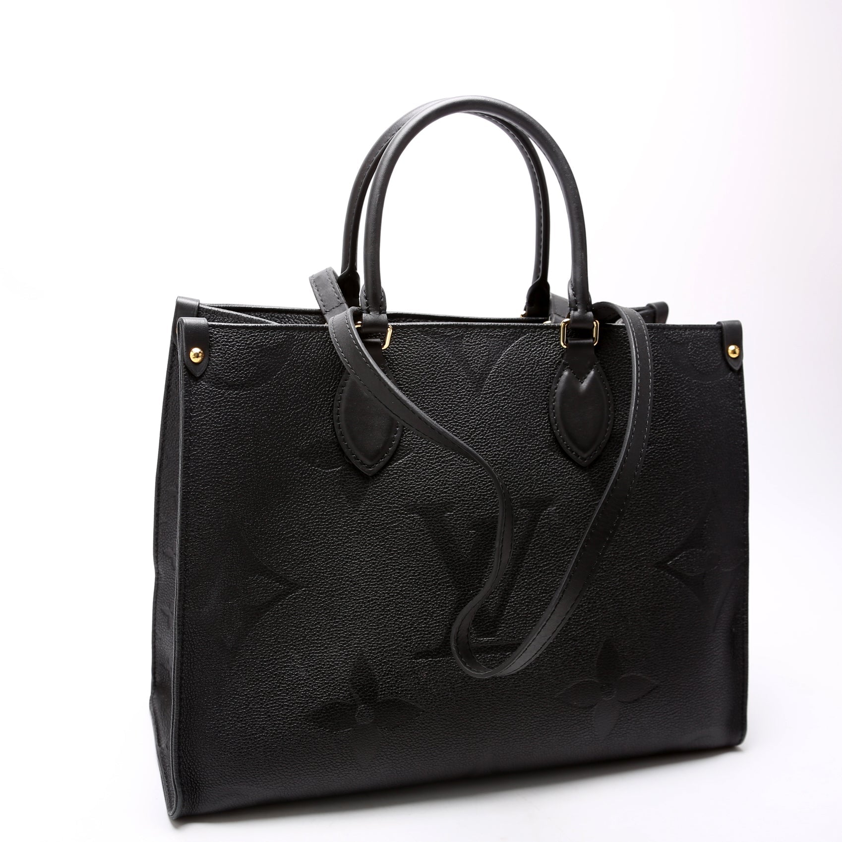 Louis Vuitton ONTHEGO MM Empriente Black Handbag
