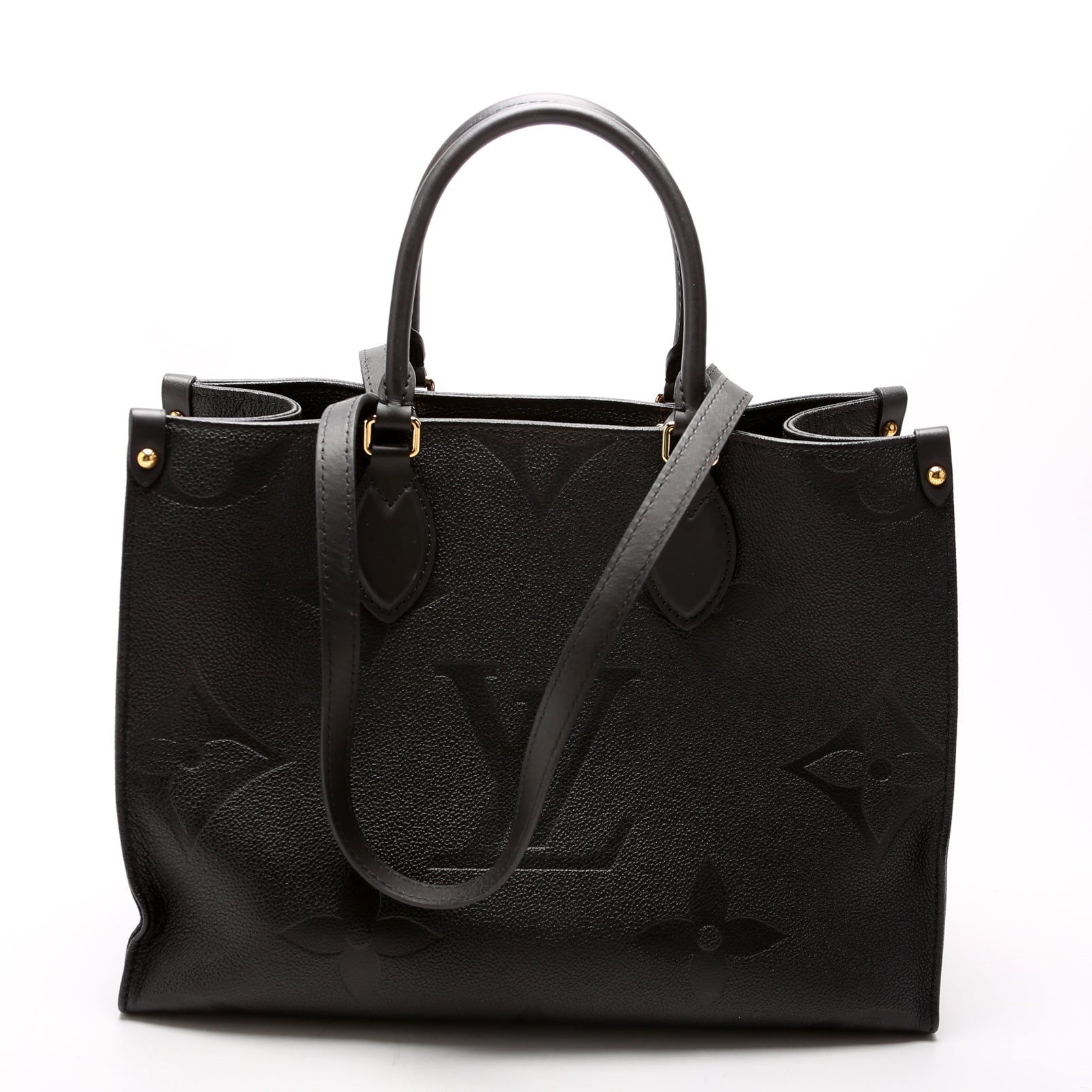 Louis Vuitton ONTHEGO MM Empriente Black Handbag