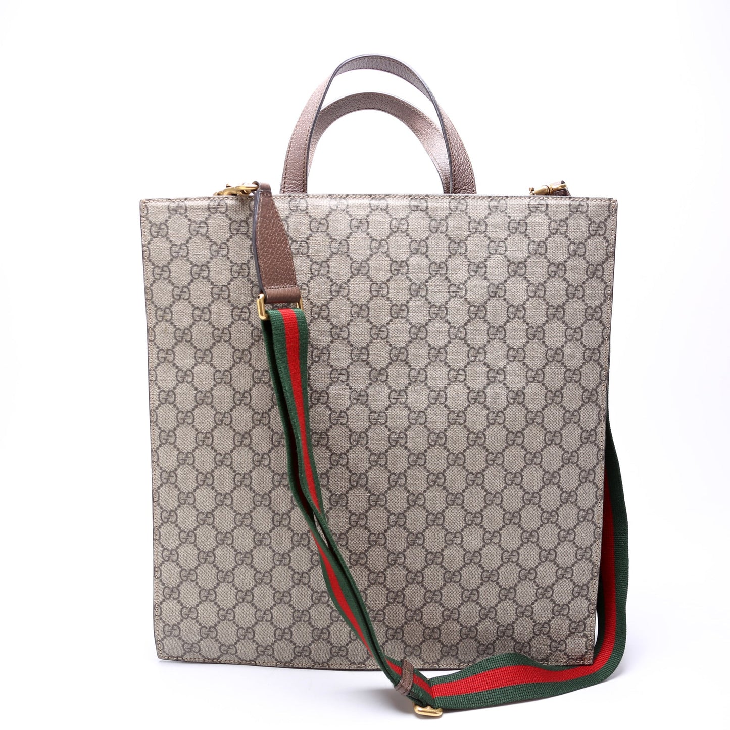 Gucci Soft GG Supreme Courrier Vertical Tote Bag