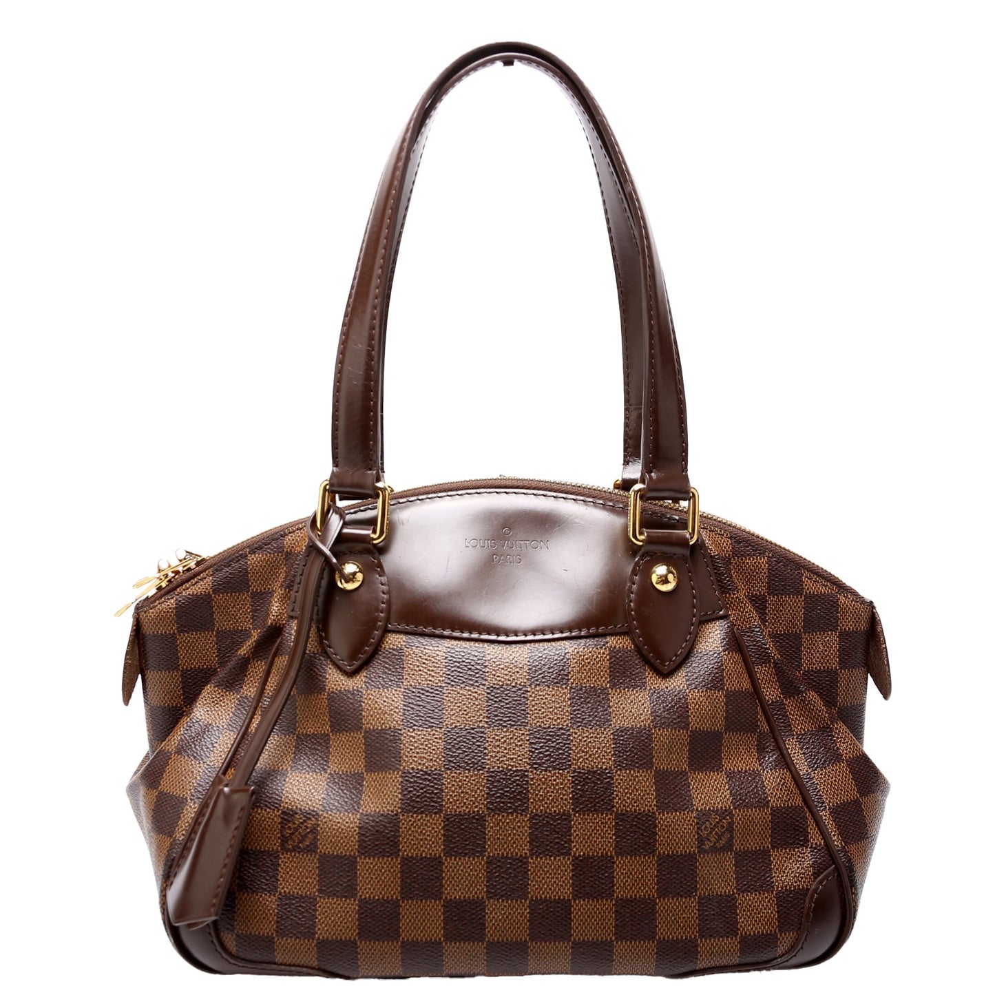 Louis Vuitton Verona Ebene PM Damier Handbag Ebene 4