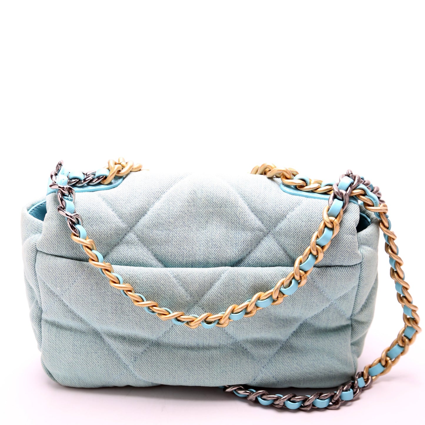 Chanel 19 Denim 31M Blue Handbag