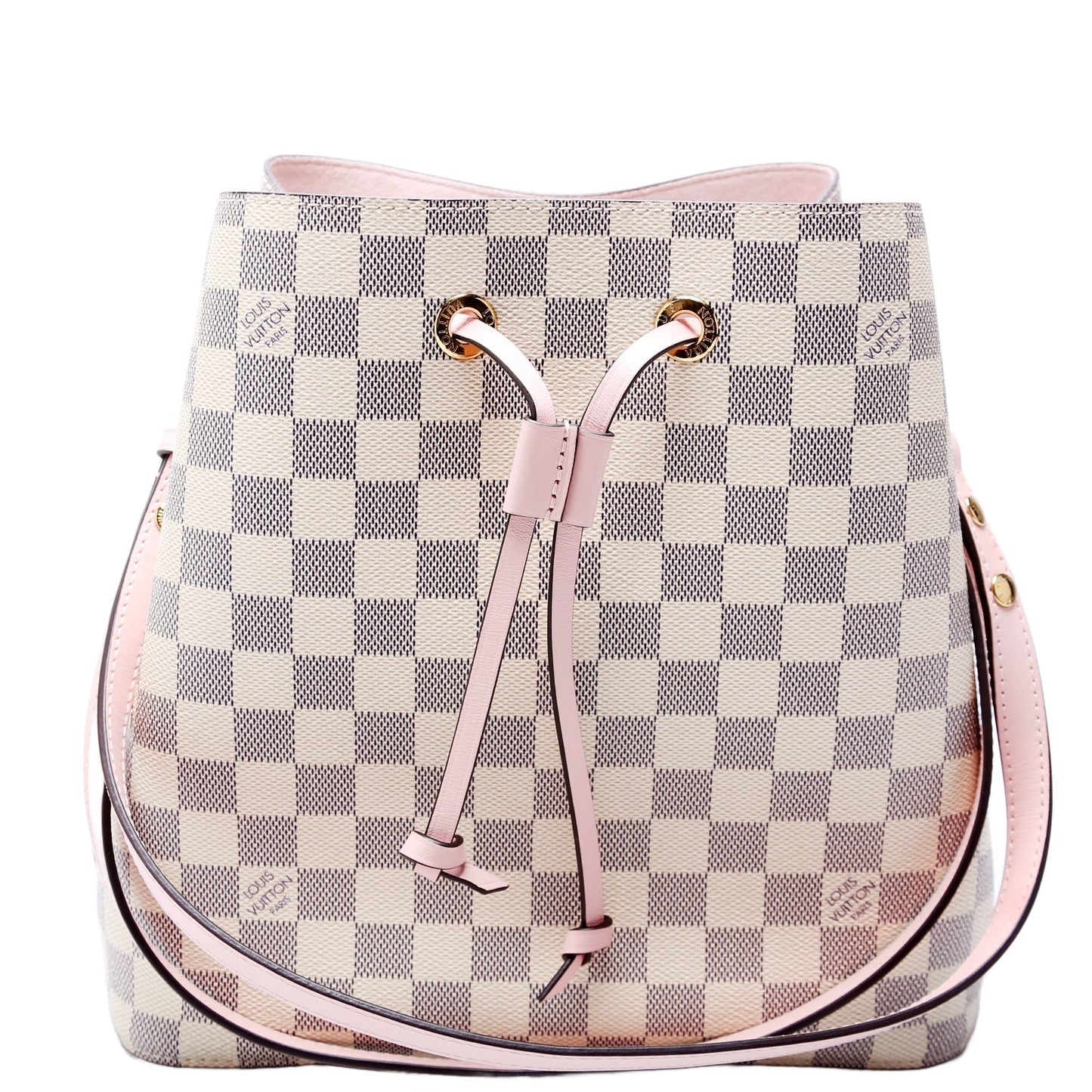 Louis Vuitton Neonoe Azur Damier Pink Handbag