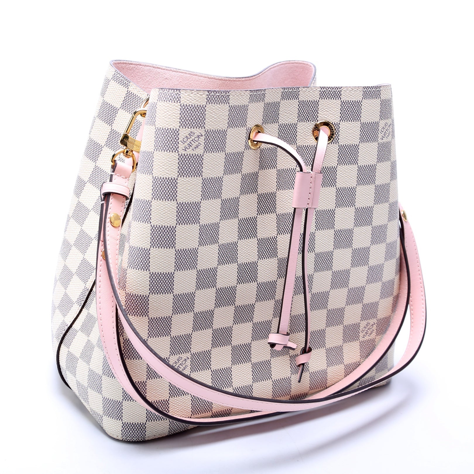 Louis Vuitton Neonoe Azur Damier Pink Handbag