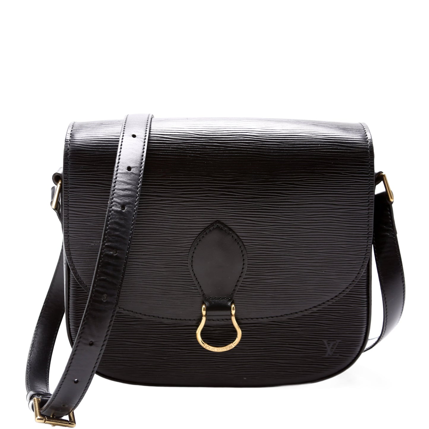 Louis Vuitton St Cloud Black Epi Handbag