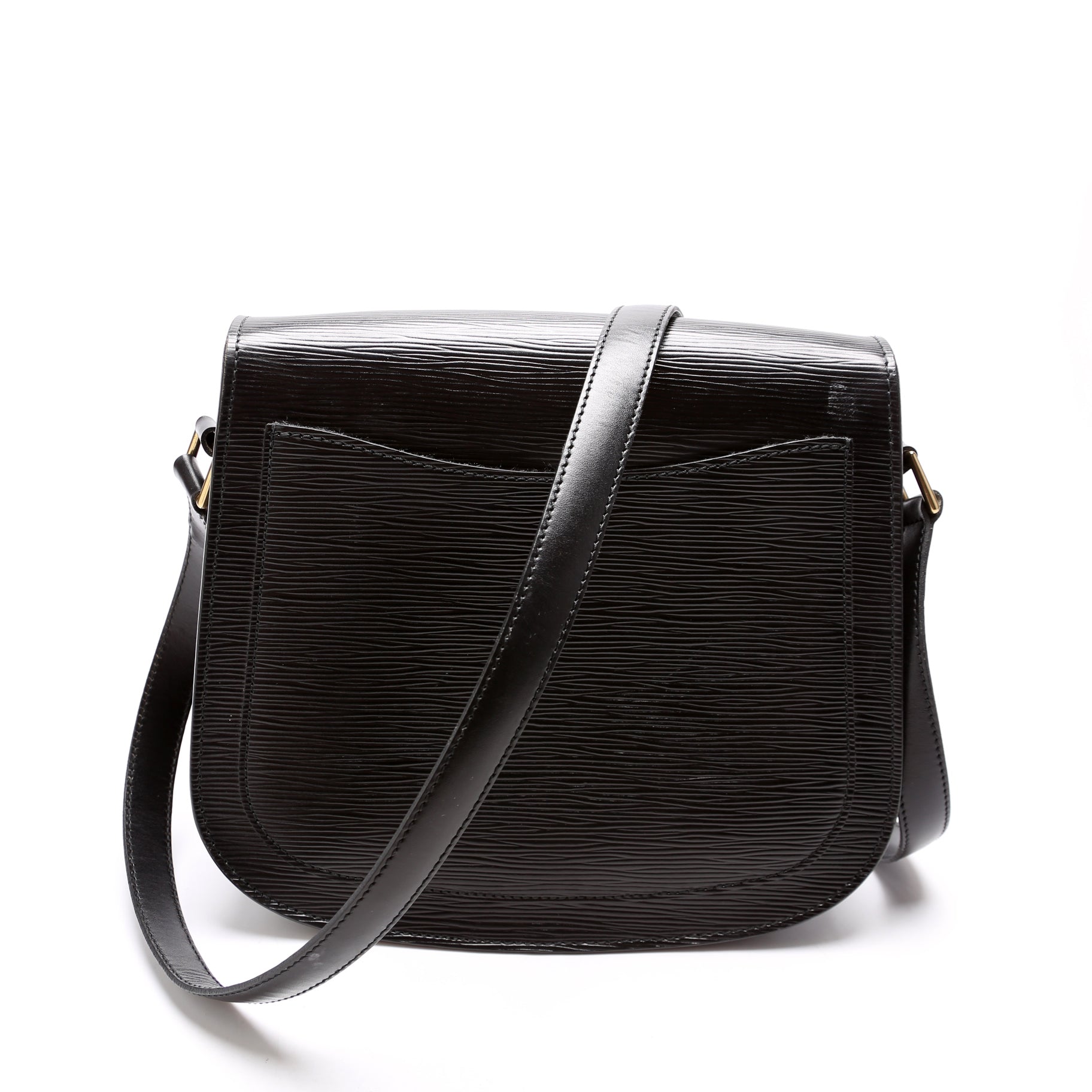 Louis Vuitton St Cloud Black Epi Handbag