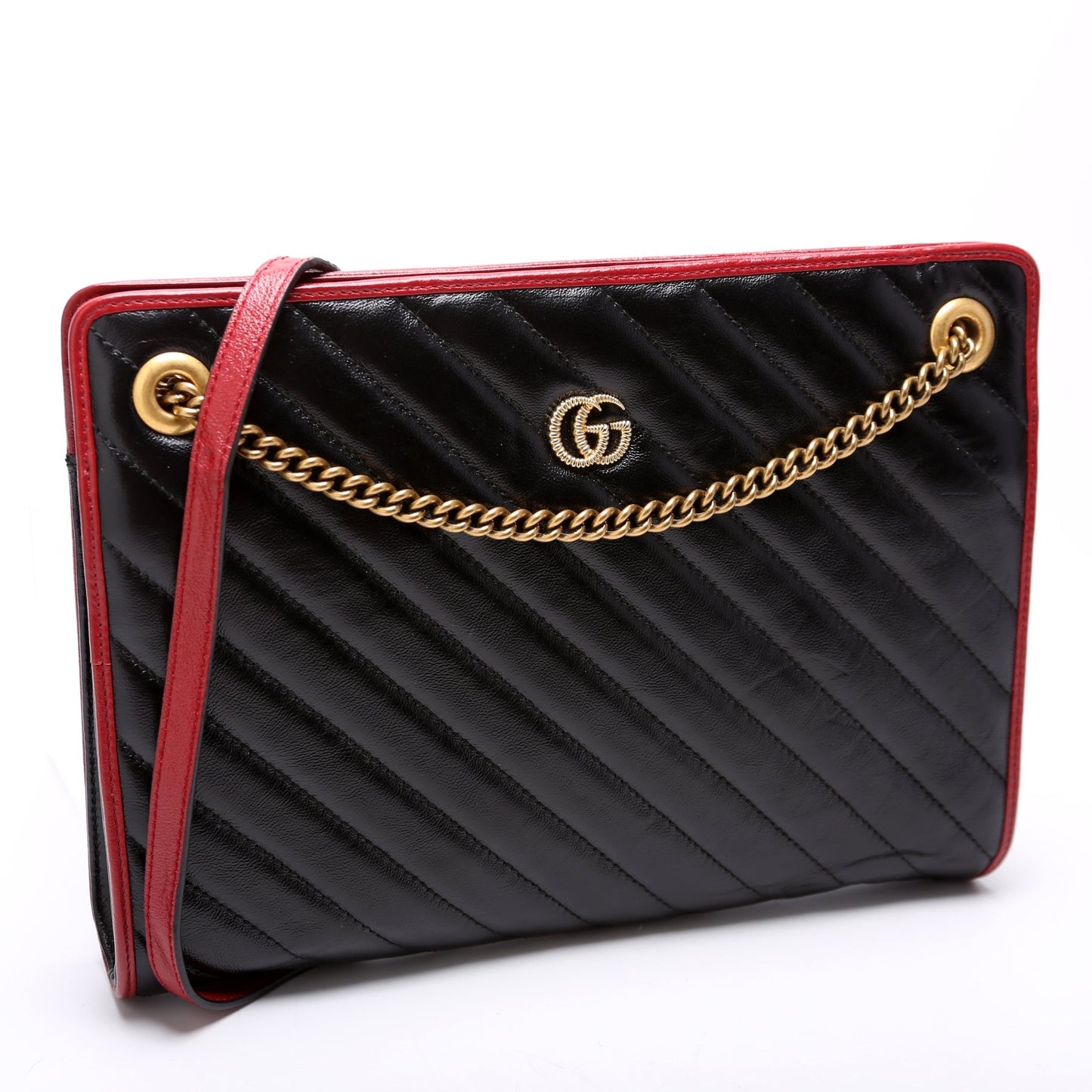 Gucci GG Torchon Accordion Black Medium Travel Bag