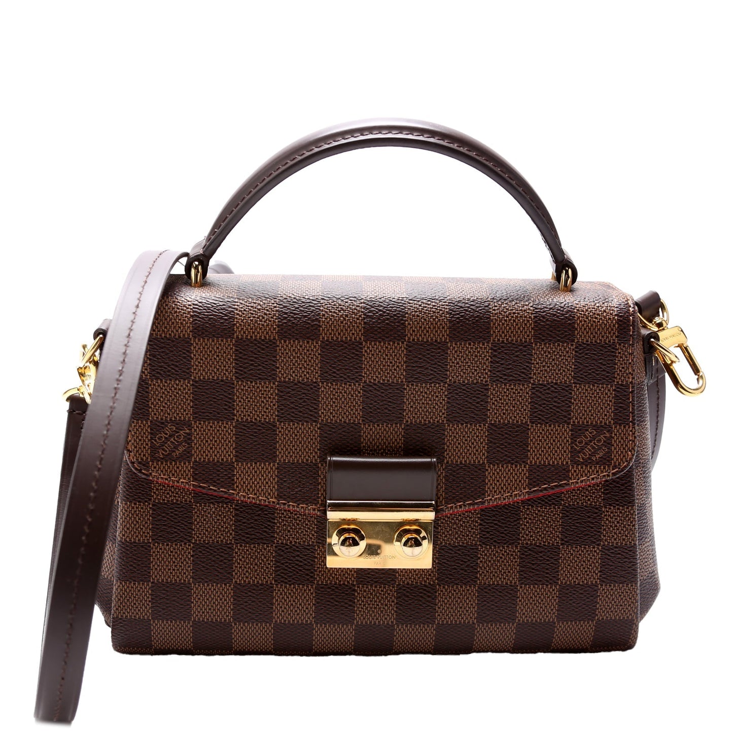 Louis Vuitton Croisette Ebene Damier Handbag Ebene 16
