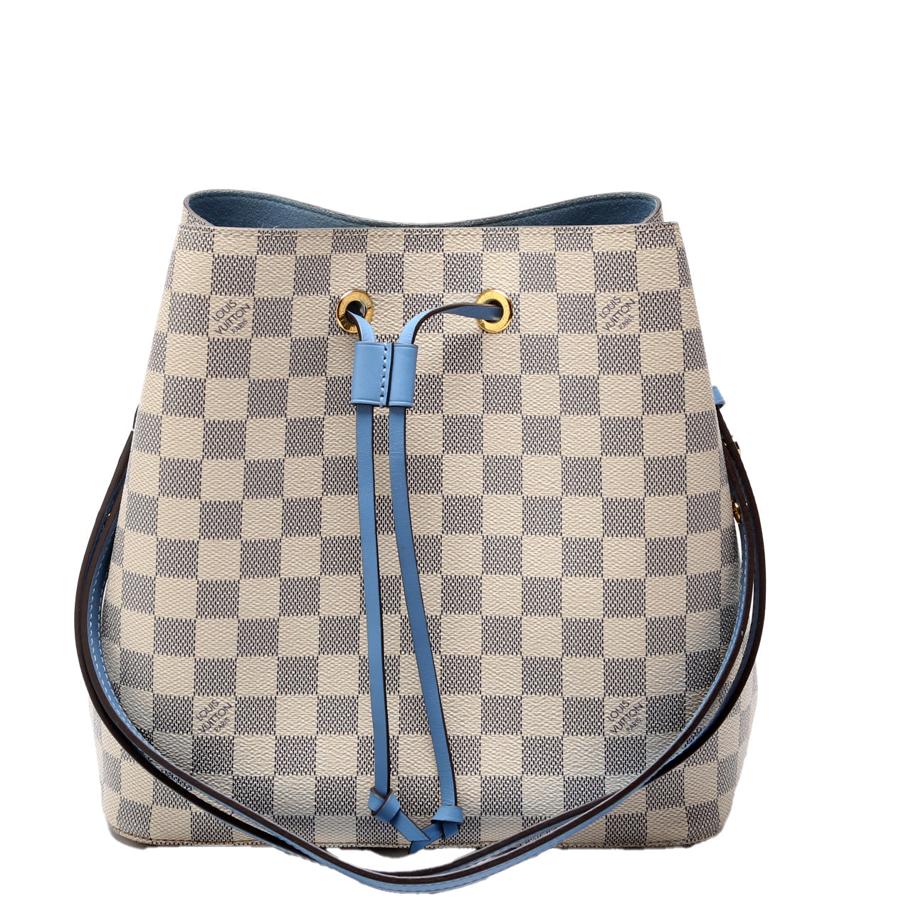 Louis Vuitton Neonoe Azur Damier Blue Handbag