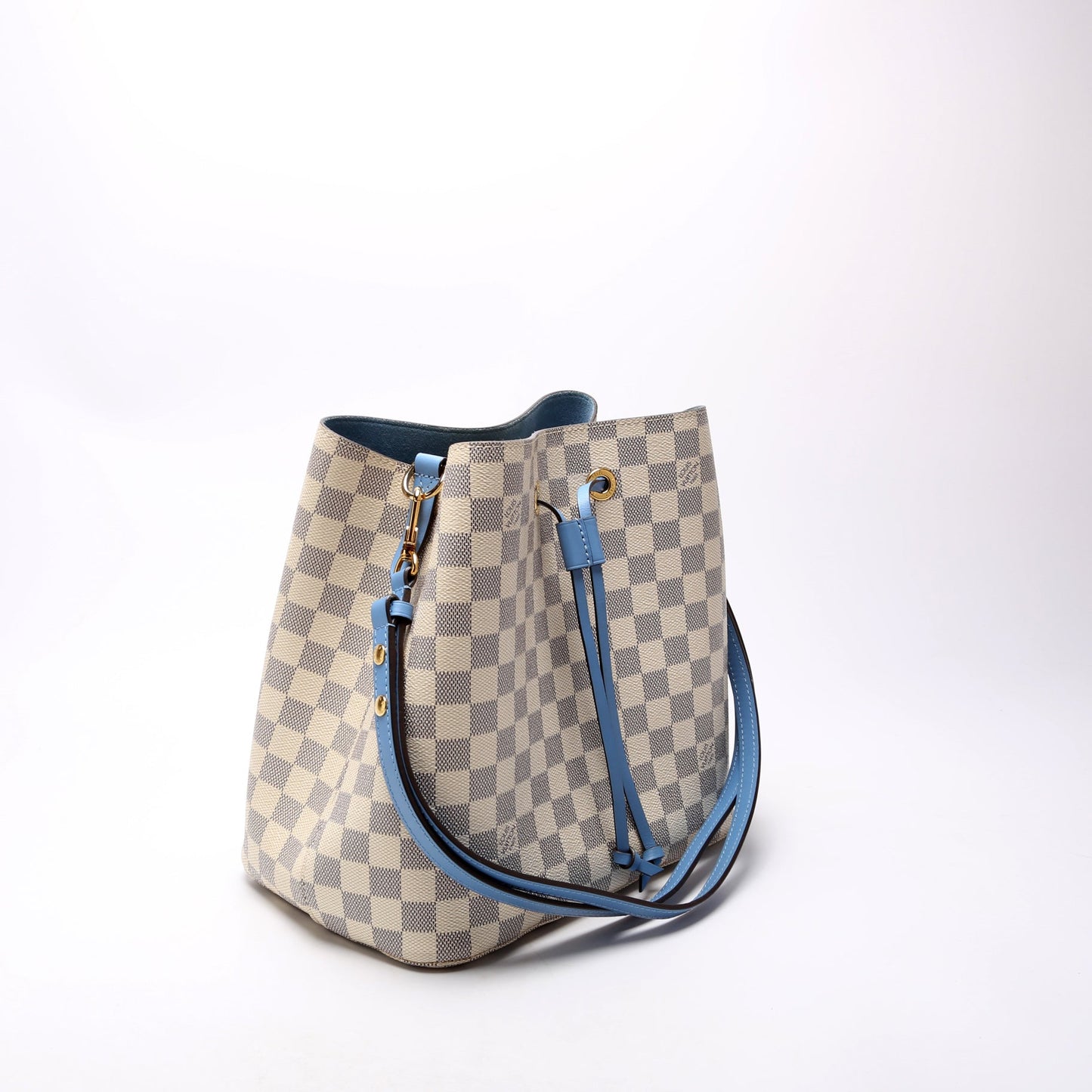 Louis Vuitton Neonoe Azur Damier Blue Handbag