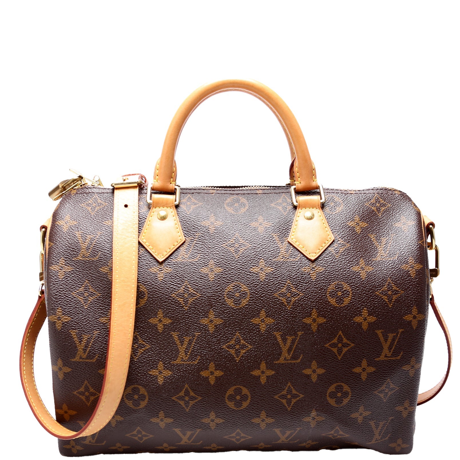 Louis Vuitton Speedy 30 Bandouliere Monogram Handbag Monogram 33