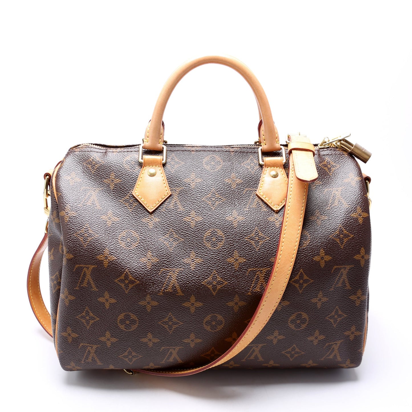 Louis Vuitton Speedy 30 Bandouliere Monogram Handbag Monogram 33