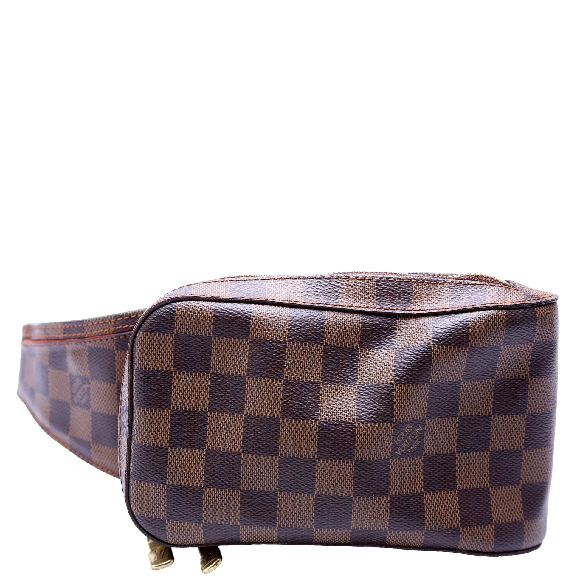 Louis Vuitton Geronimos Ebene Damier Handbag Ebene 34