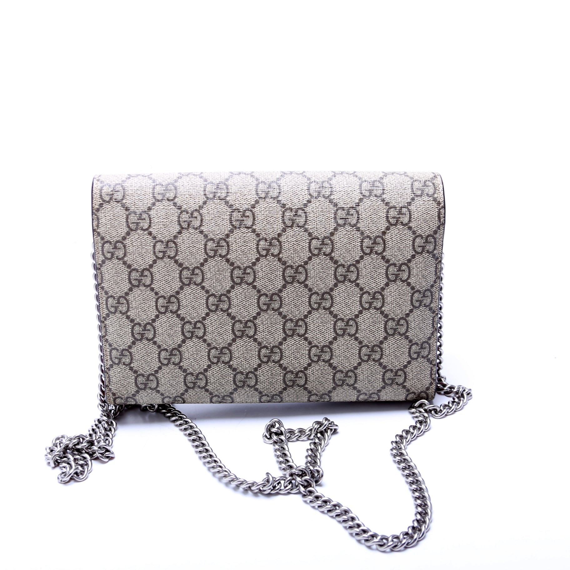 Gucci Dionysus Beige Mini Wallet Case