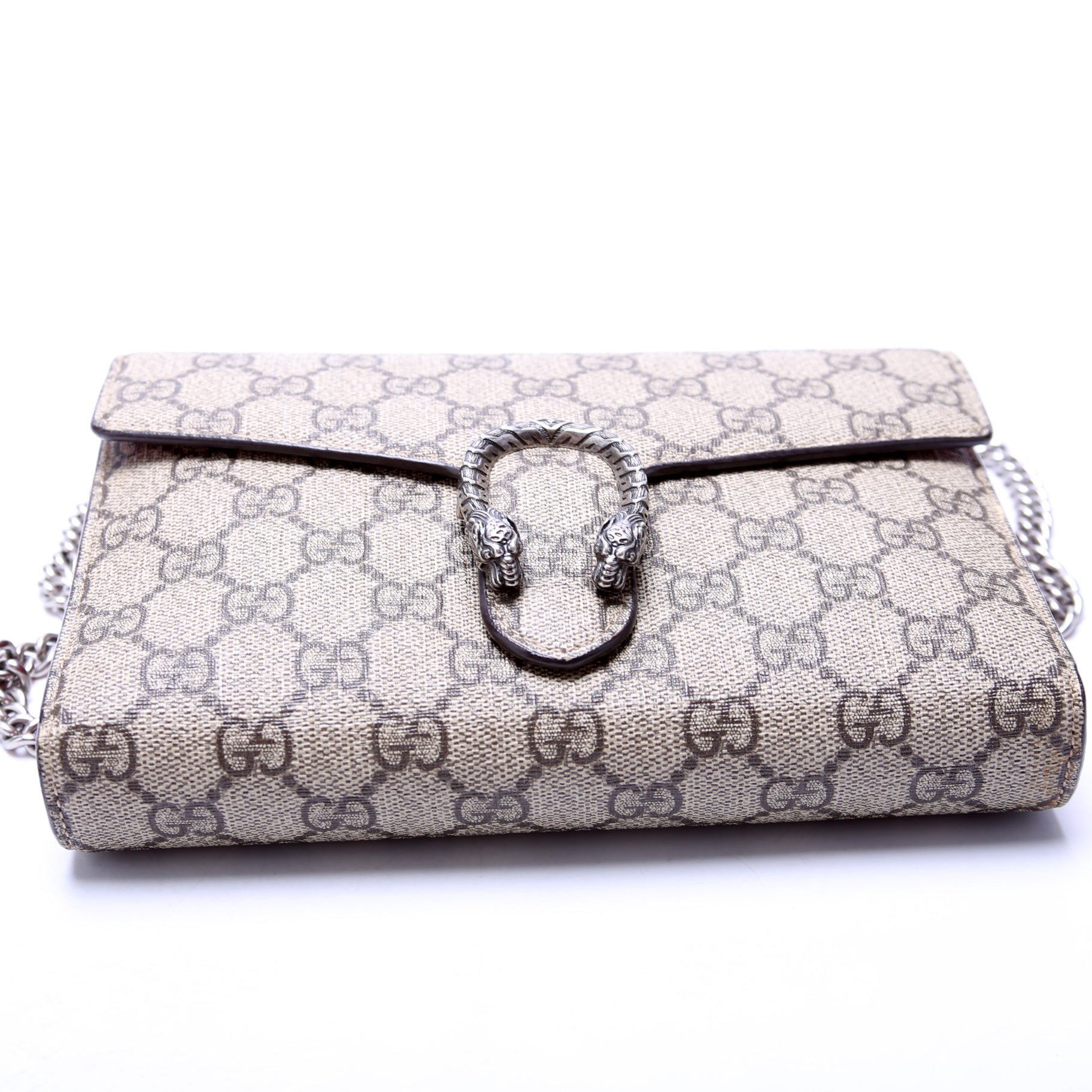 Gucci Dionysus Beige Mini Wallet Case
