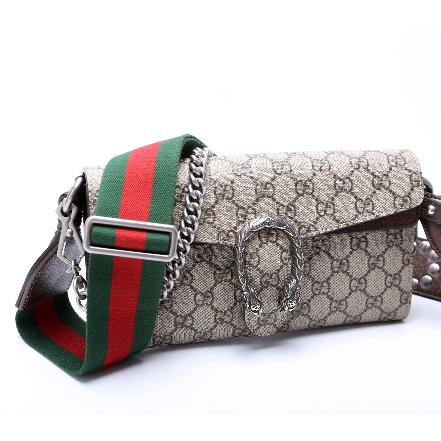 Gucci Dionysus GG Supreme East-West Small Shoulder Bag