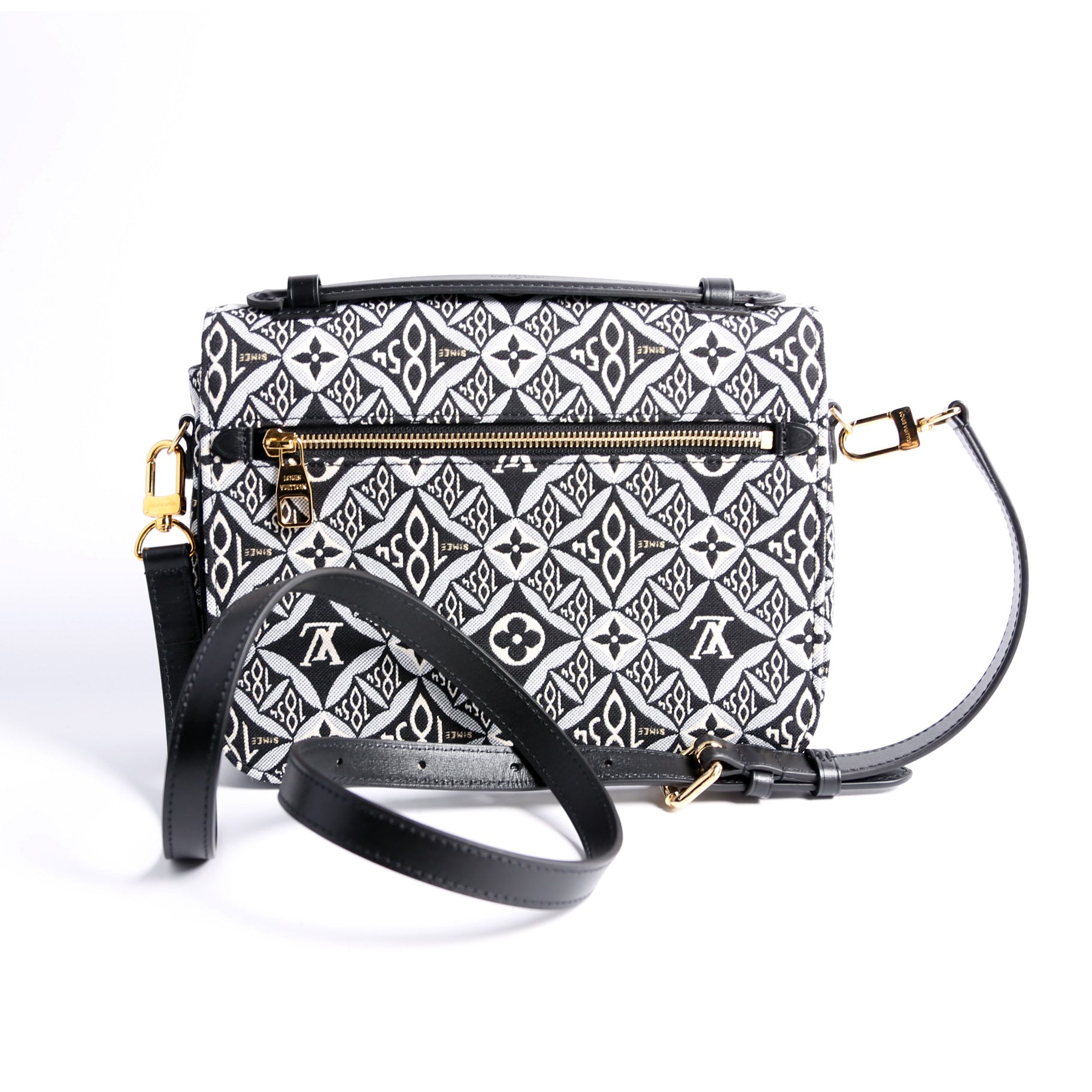 Louis Vuitton Pochette Metis Since Jacquard Clutch Bag