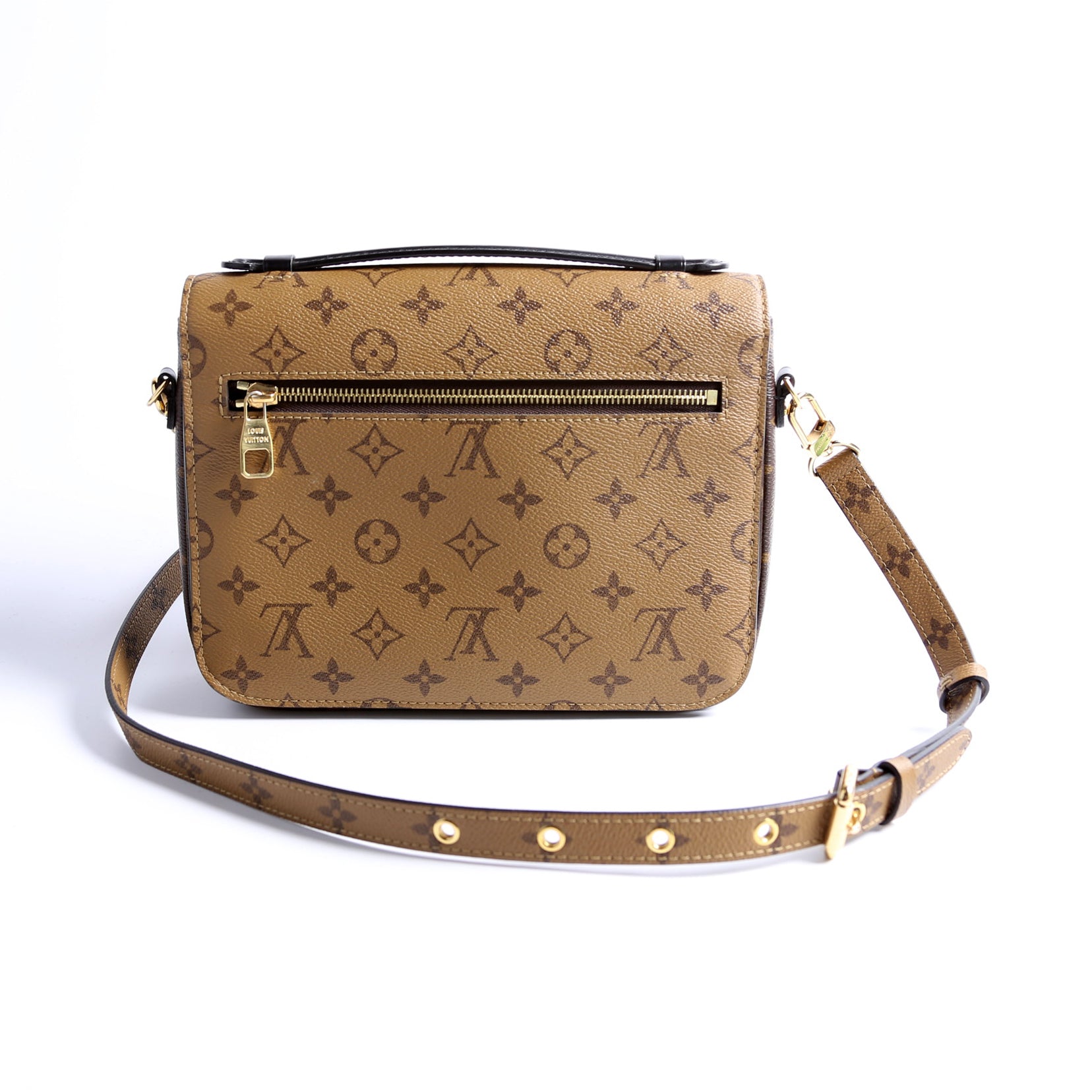 Louis Vuitton Pochette Metis Reverse Monogram Clutch Bag Monogram 17