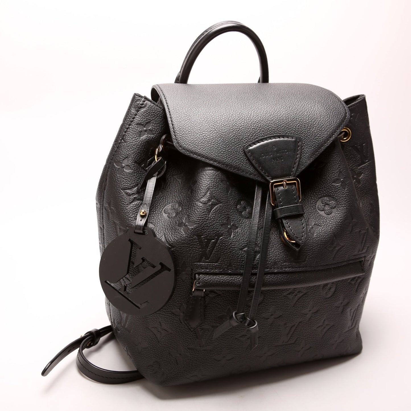 Louis Vuitton Montsouris PM NM Empreinte Black Handbag Black 1