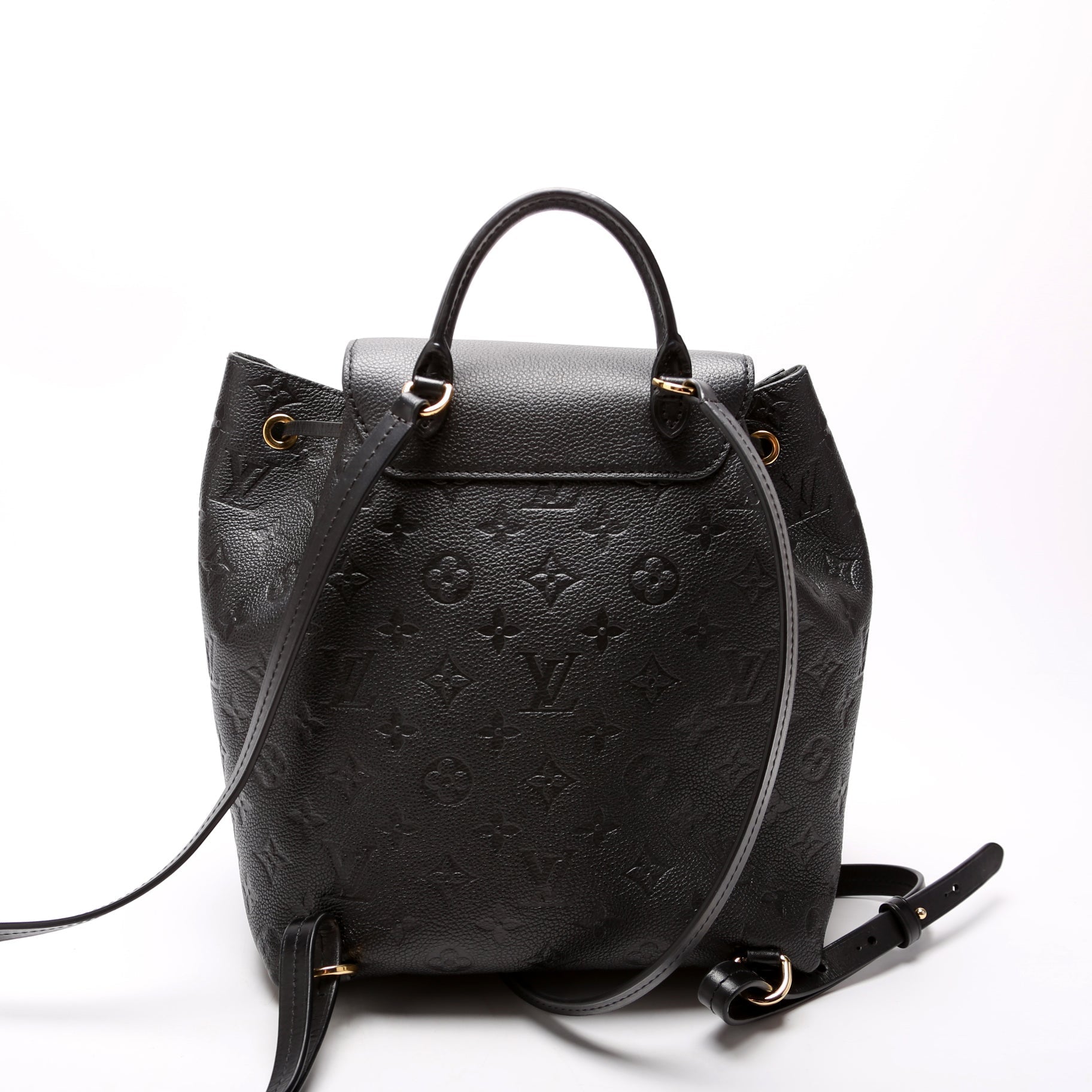 Louis Vuitton Montsouris PM NM Empreinte Black Handbag Black 1