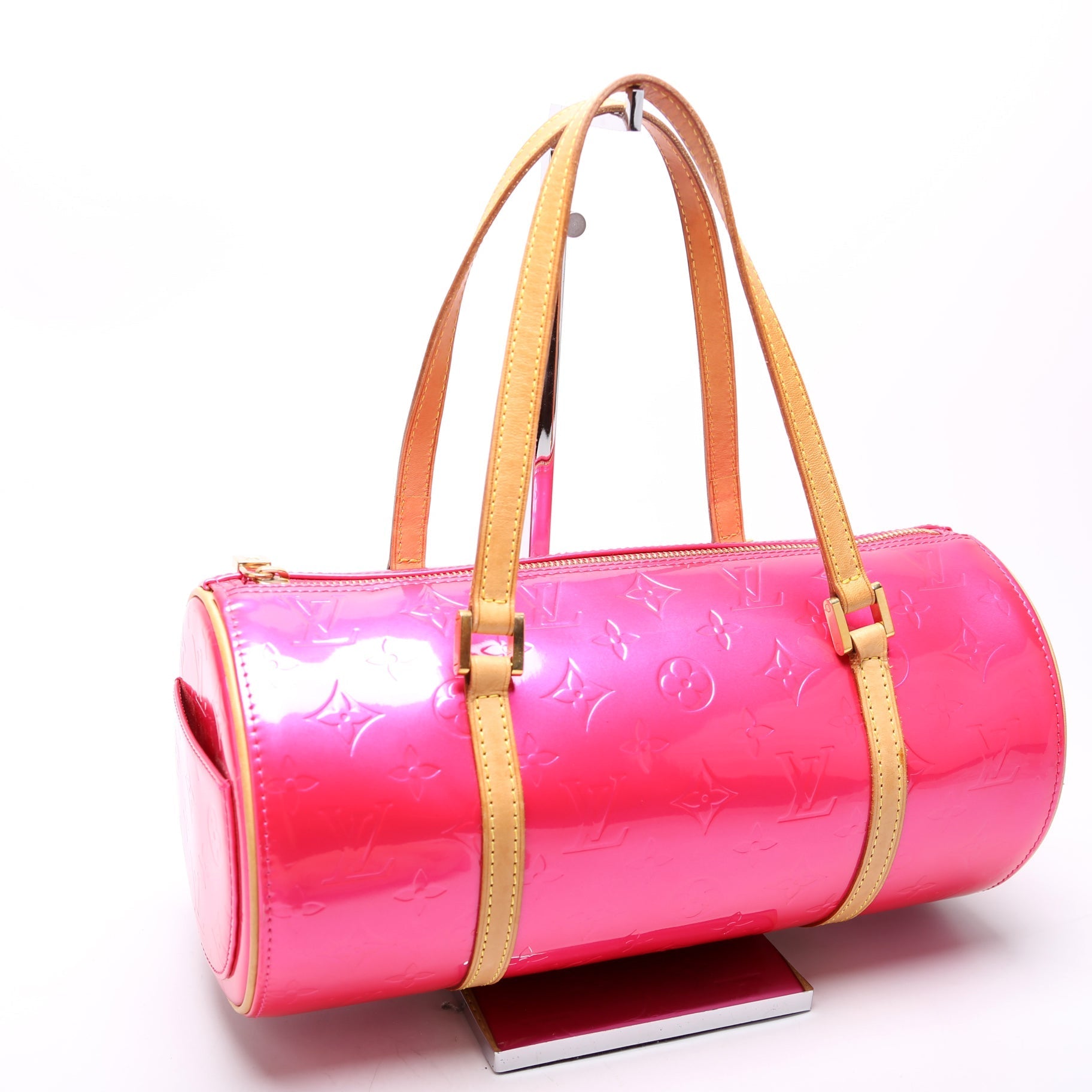 Louis Vuitton Bedford Vernis Pink Handbag