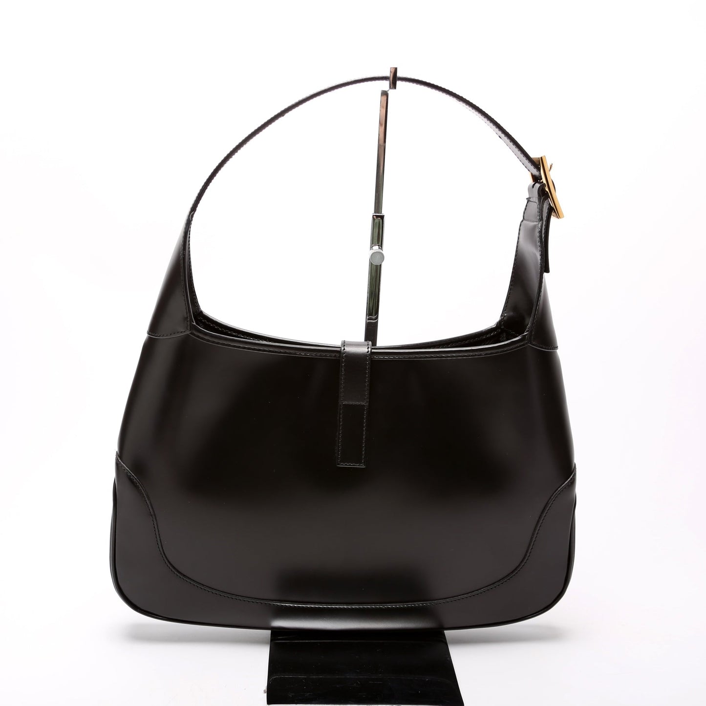 Gucci 001. . Jackie Leather Black Shoulder Bag
