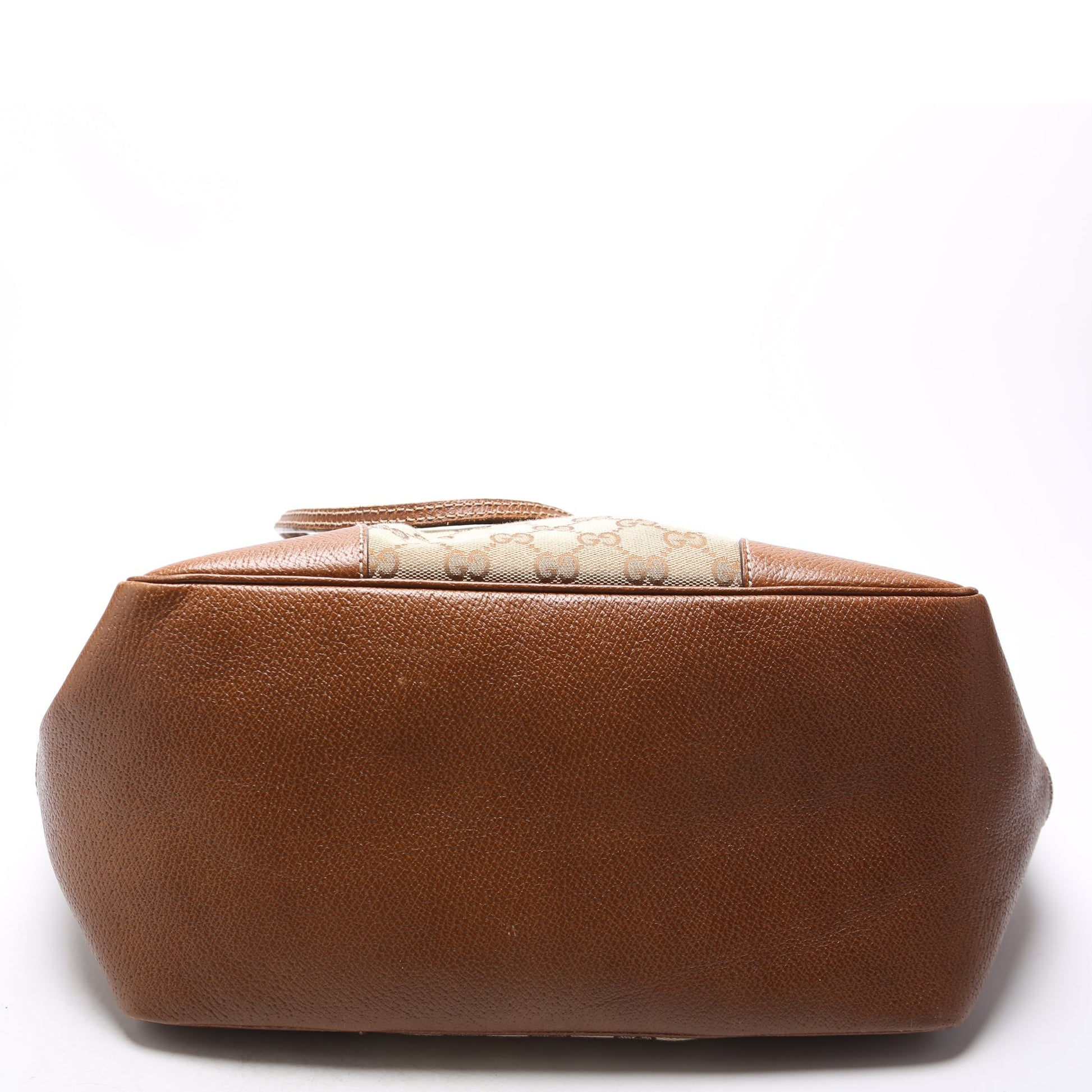 Gucci GG Bree Zip Canvas Brown Medium Tote Bag