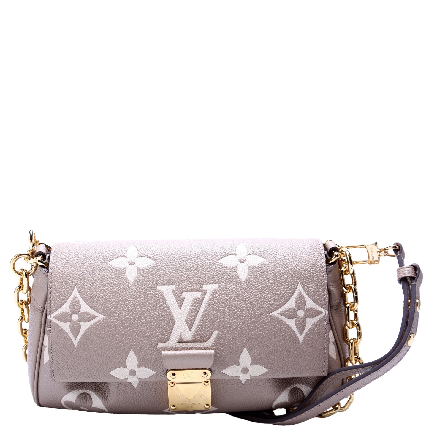 Louis Vuitton Favorite NM Bicolor Turtledove Empreinte Handbag