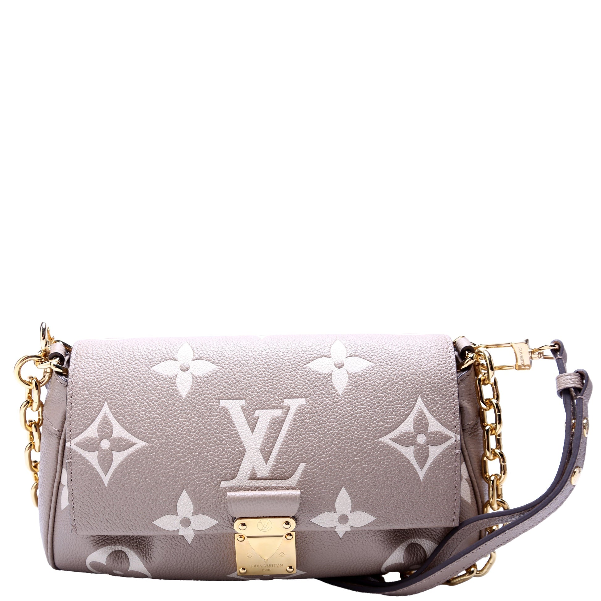 Louis Vuitton Favorite NM Bicolor Turtledove Empreinte Handbag