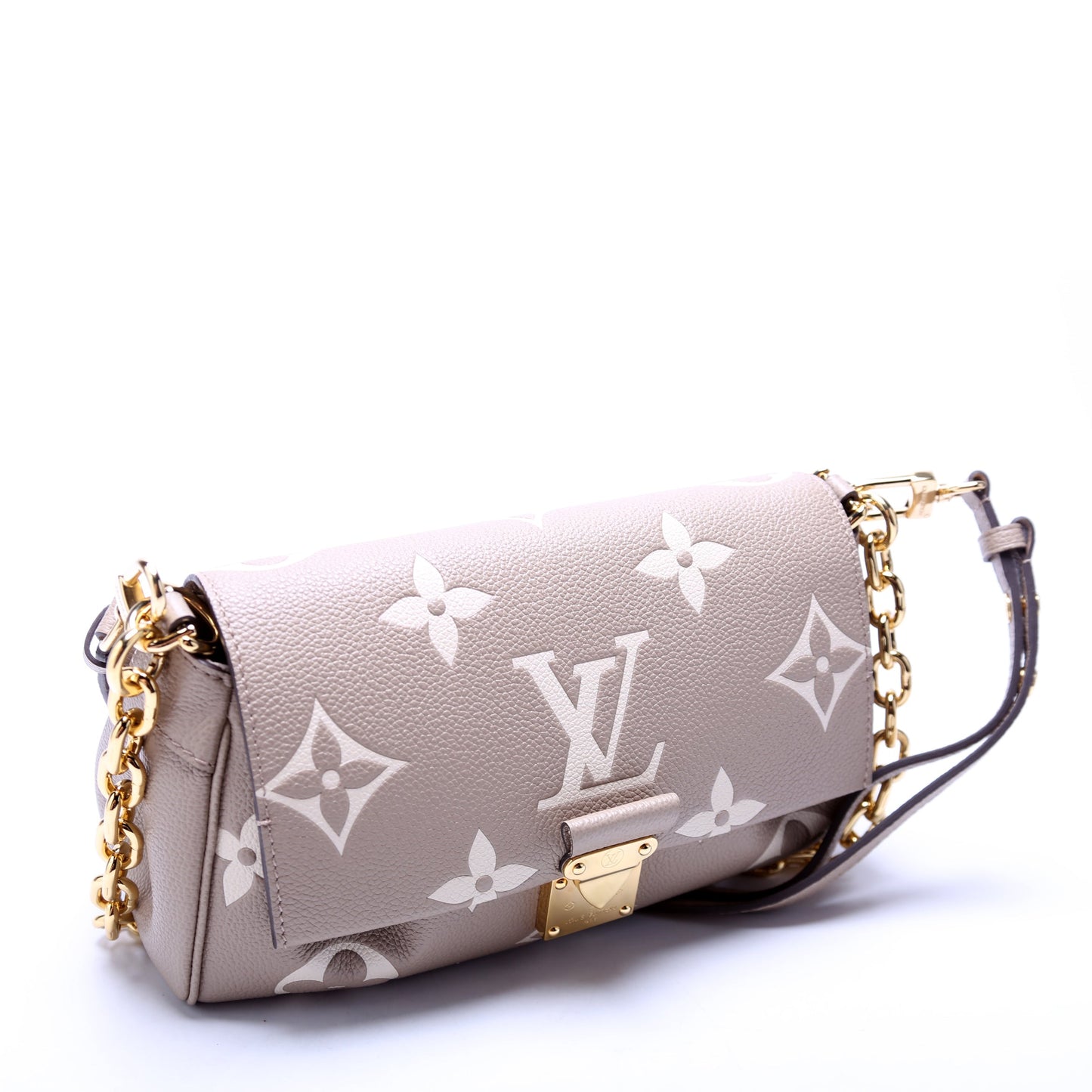 Louis Vuitton Favorite NM Bicolor Turtledove Empreinte Handbag