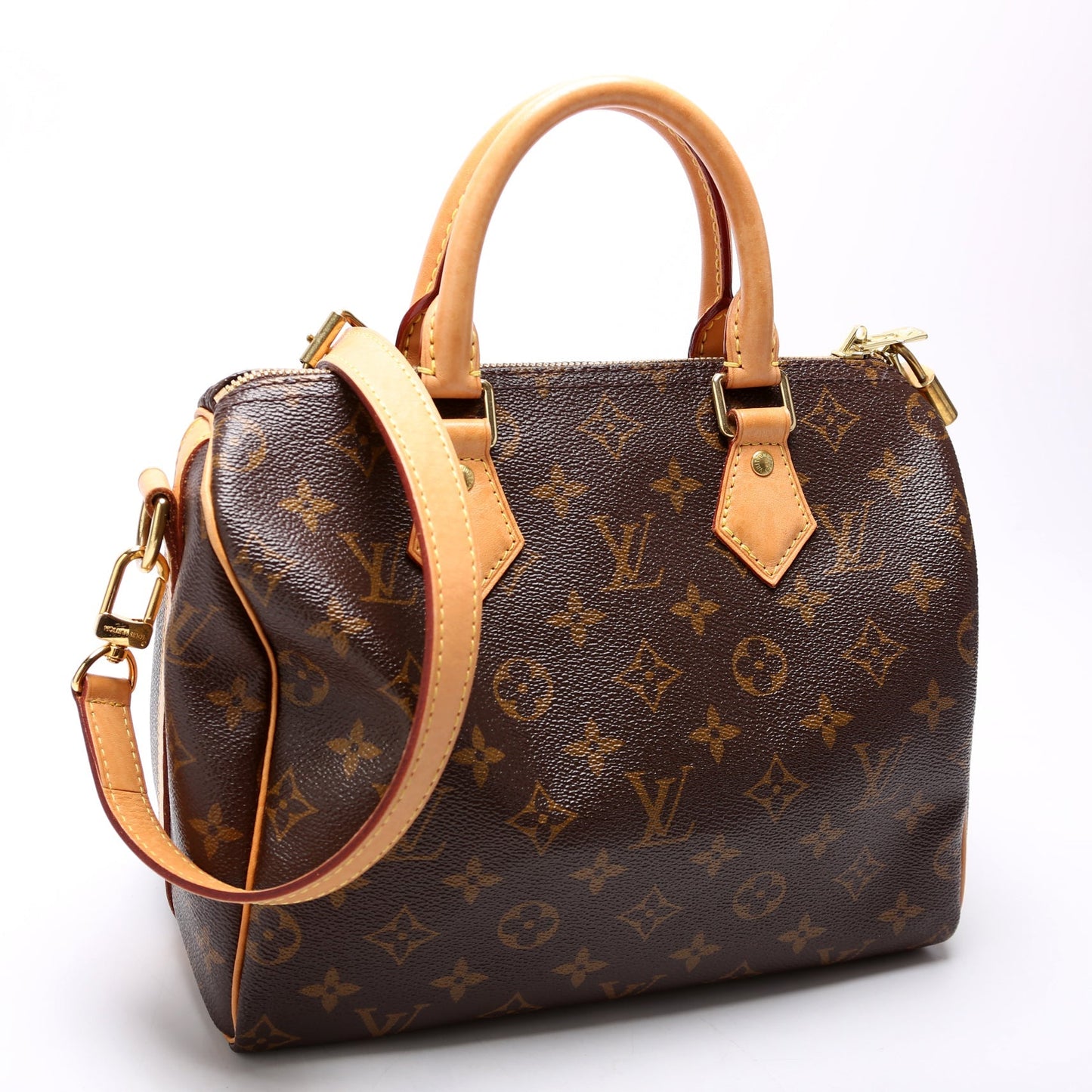 Louis Vuitton Speedy 25 Bandouliere Monogram Handbag Monogram 11