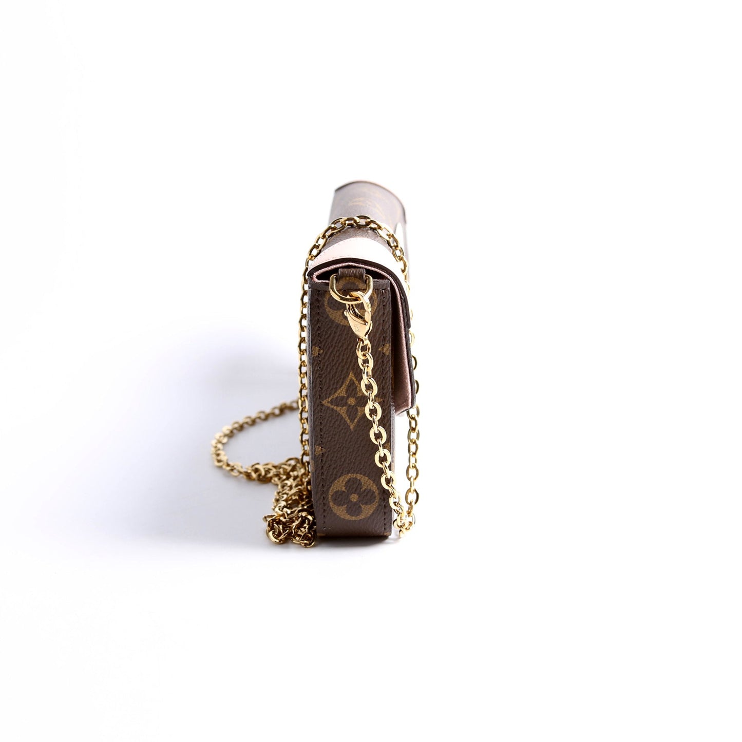Louis Vuitton Pochette Felicie Valentine Dog Monogram Clutch Bag