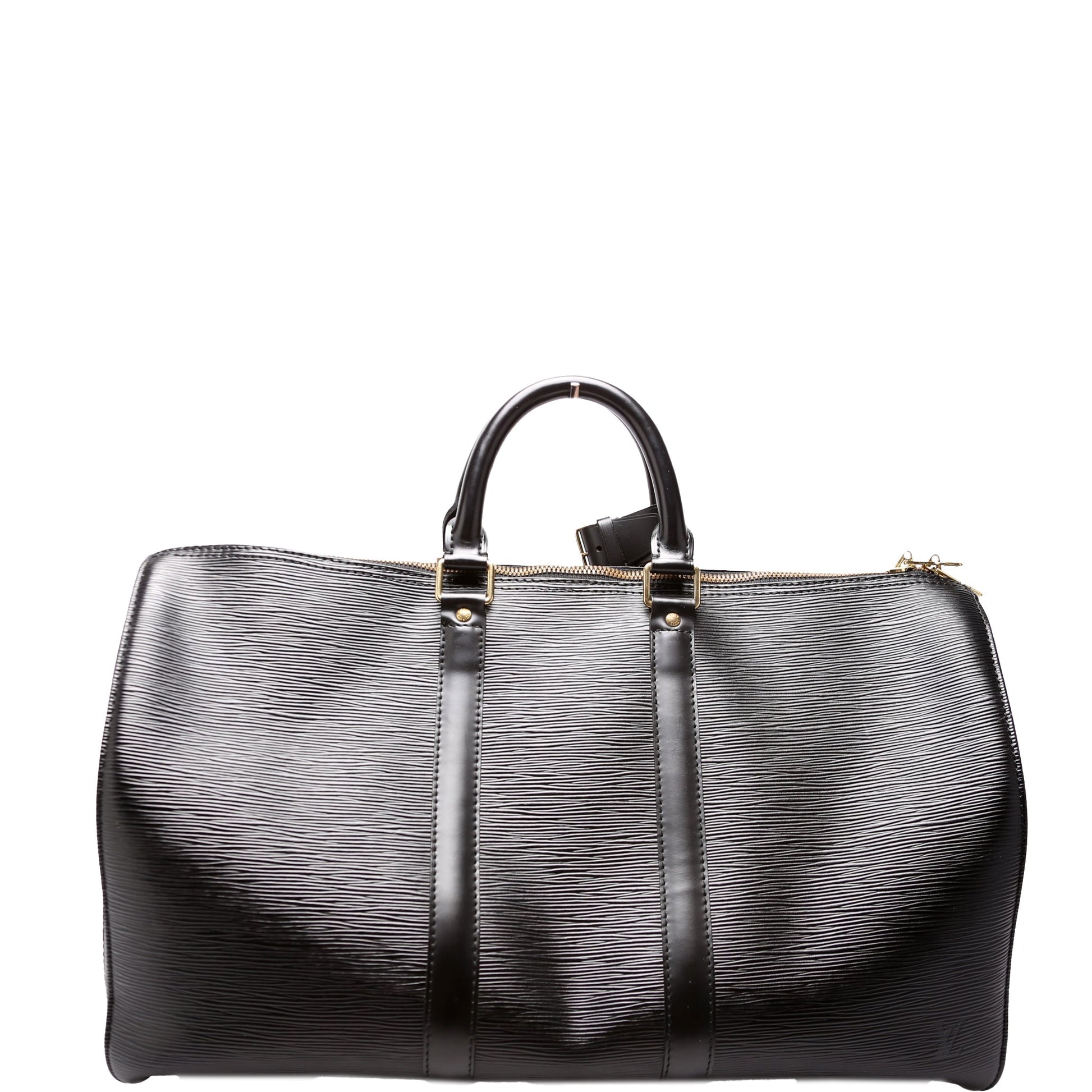 Louis Vuitton Keepall 50 Epi Black Travel Bag
