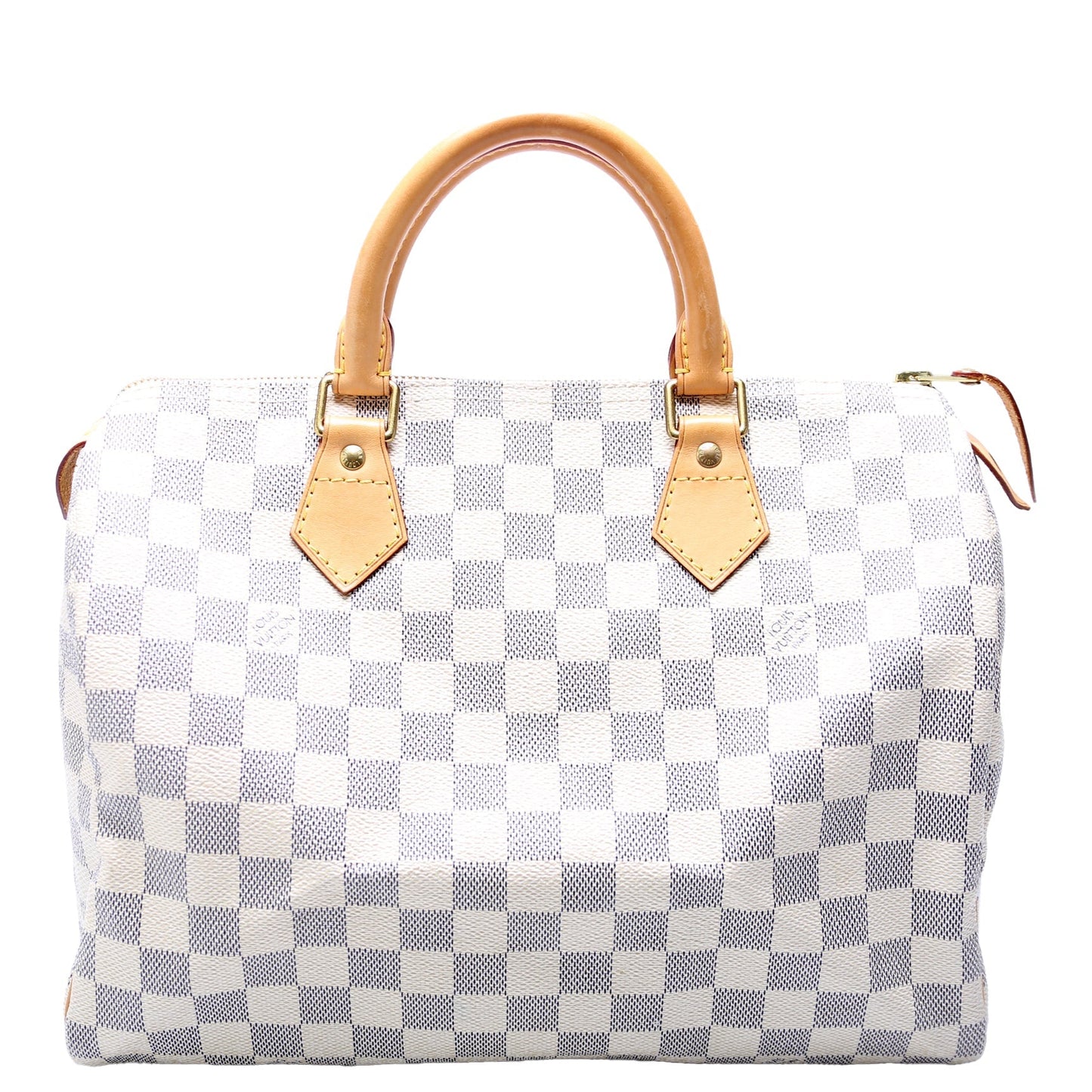 Louis Vuitton Speedy 30 Azur Damier Handbag Azur 47
