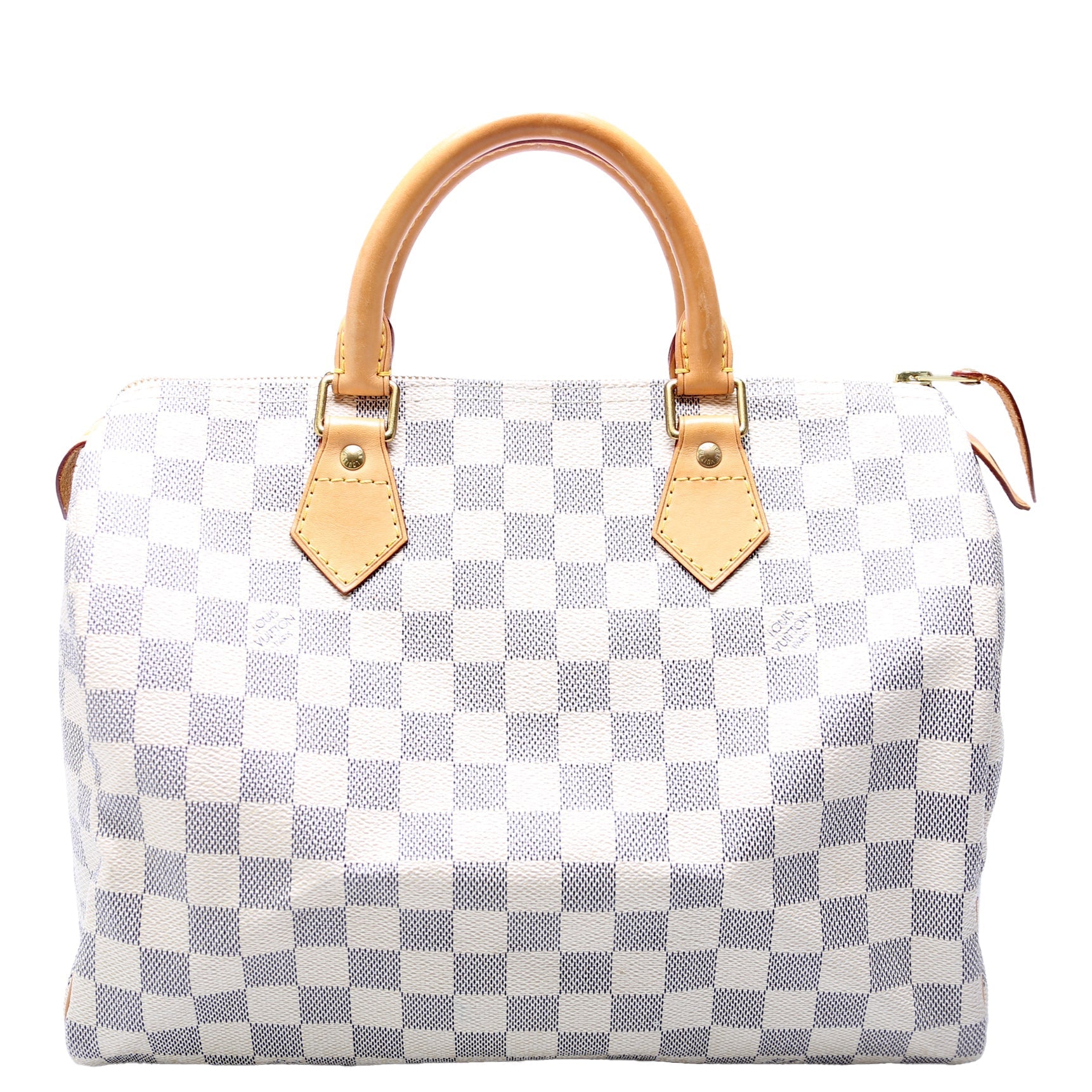 Louis Vuitton Speedy 30 Azur Damier Handbag Azur 47
