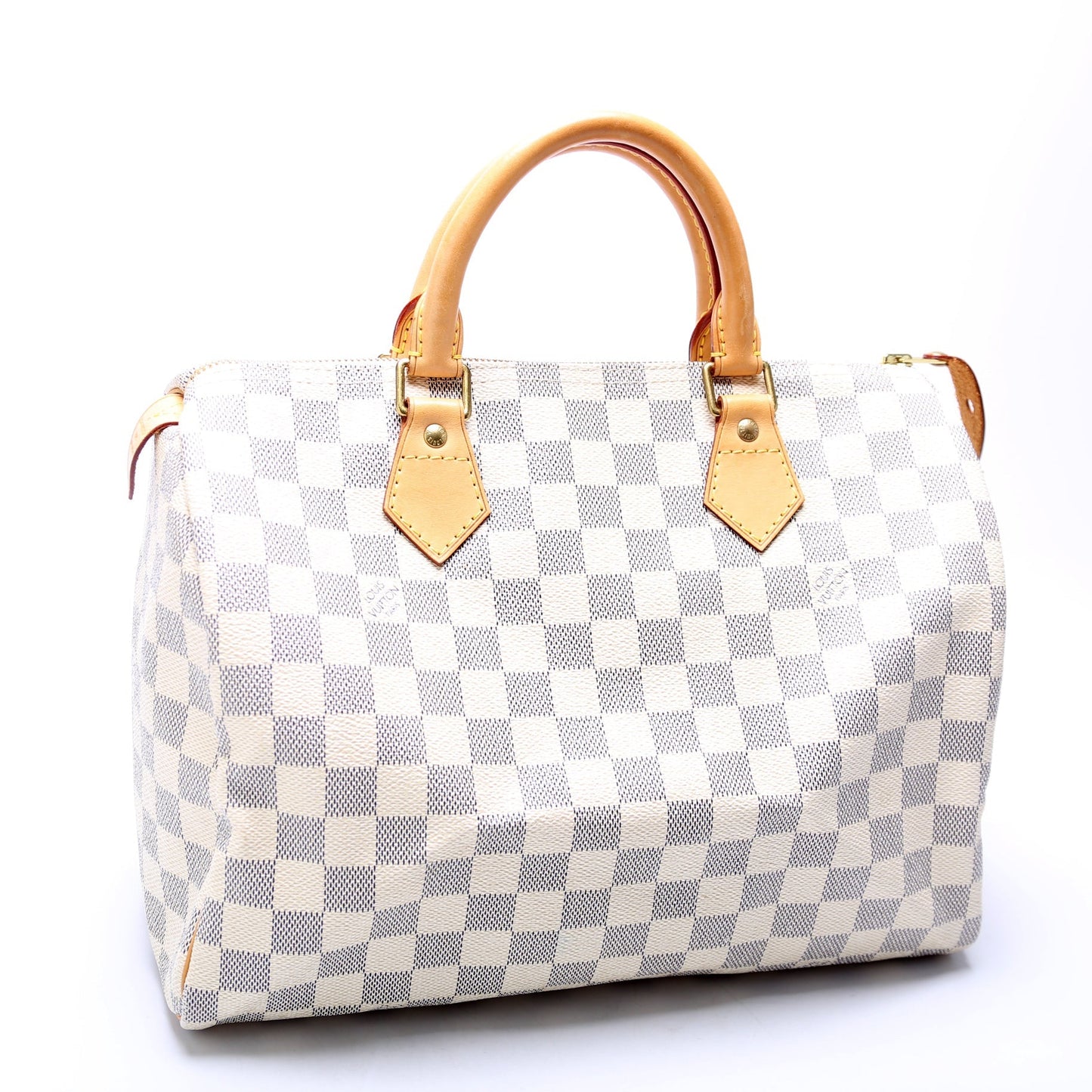 Louis Vuitton Speedy 30 Azur Damier Handbag Azur 47