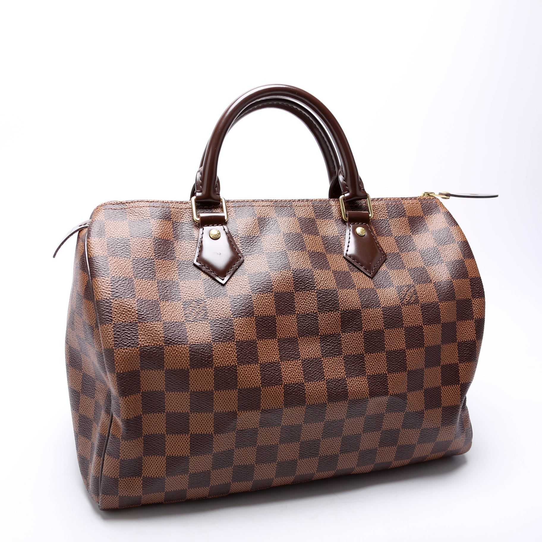 Louis Vuitton Speedy 30 Ebene Damier Handbag Ebene 46