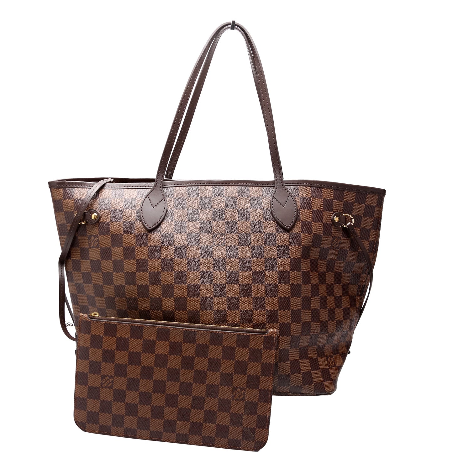 Louis Vuitton Neverfull MM Ebene Wallet Case