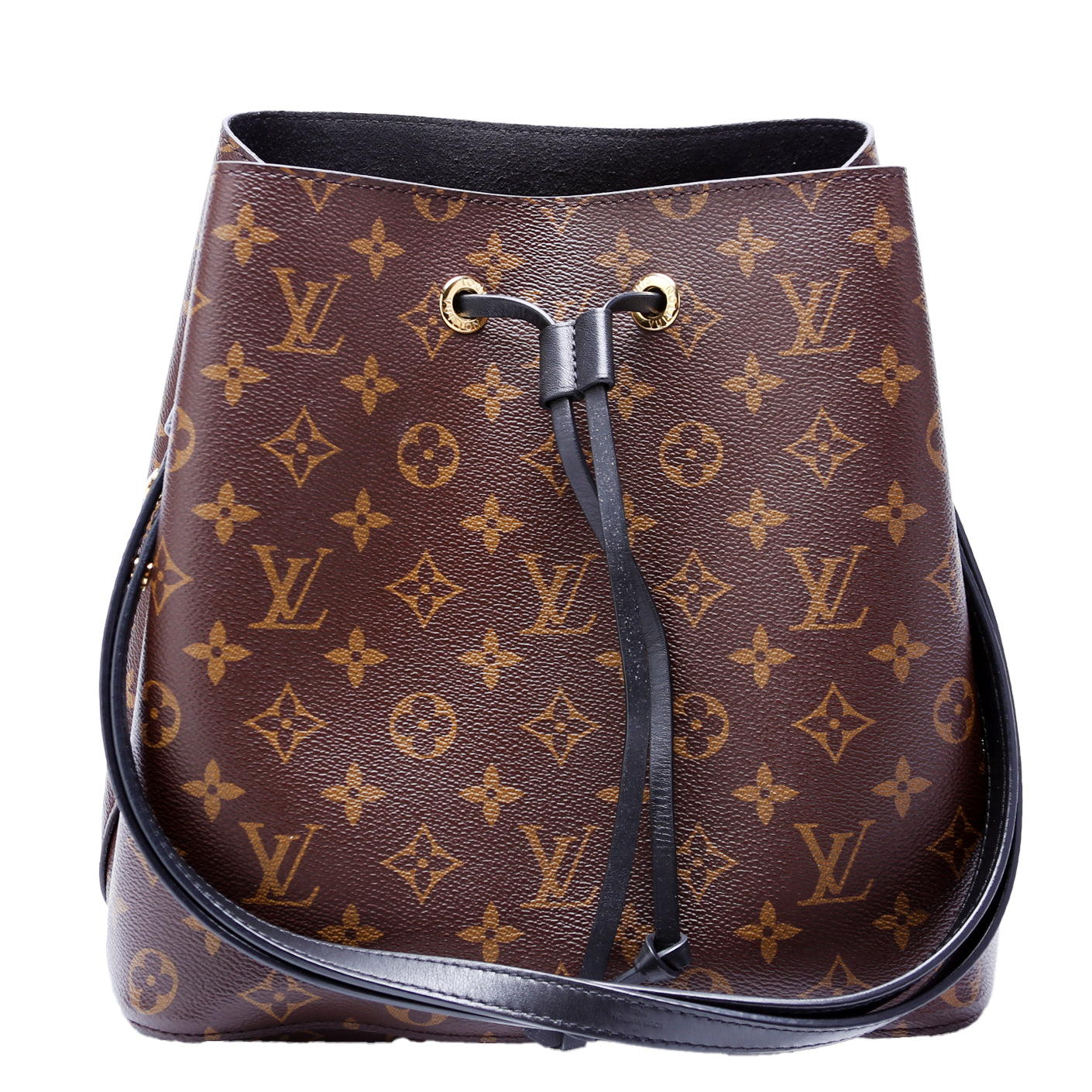 Louis Vuitton Neonoe Monogram Black Handbag Black 2