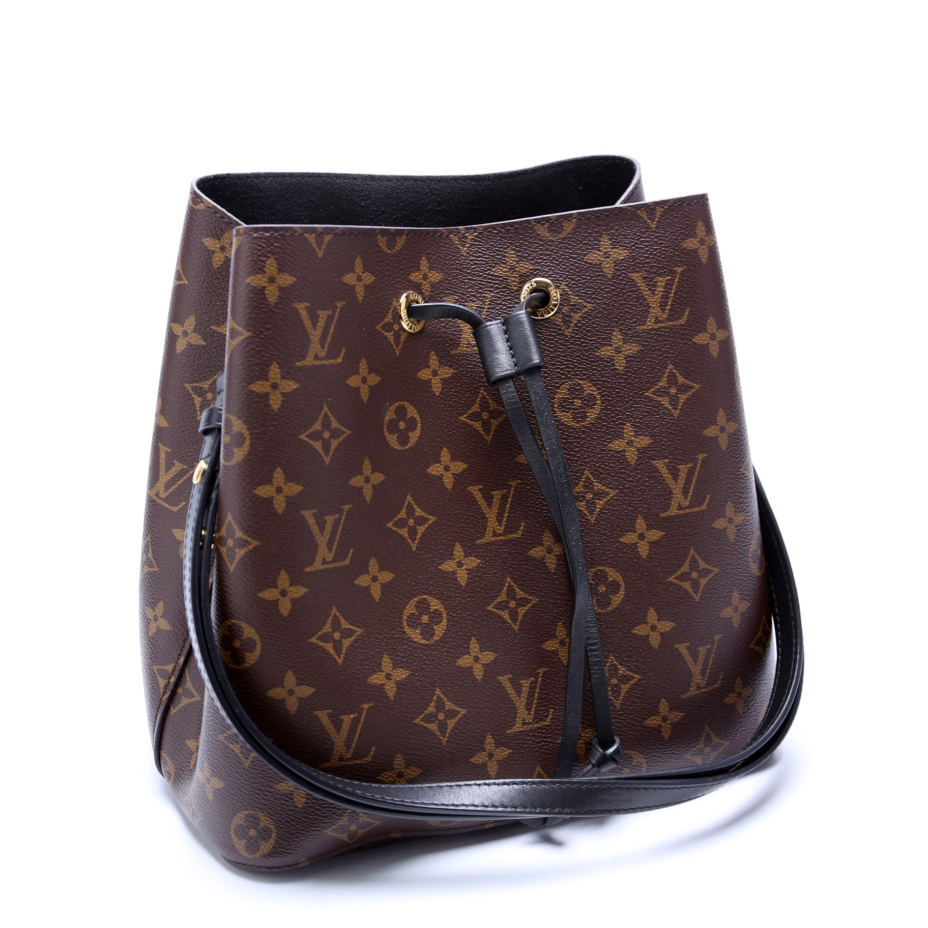 Louis Vuitton Neonoe Monogram Black Handbag Black 2