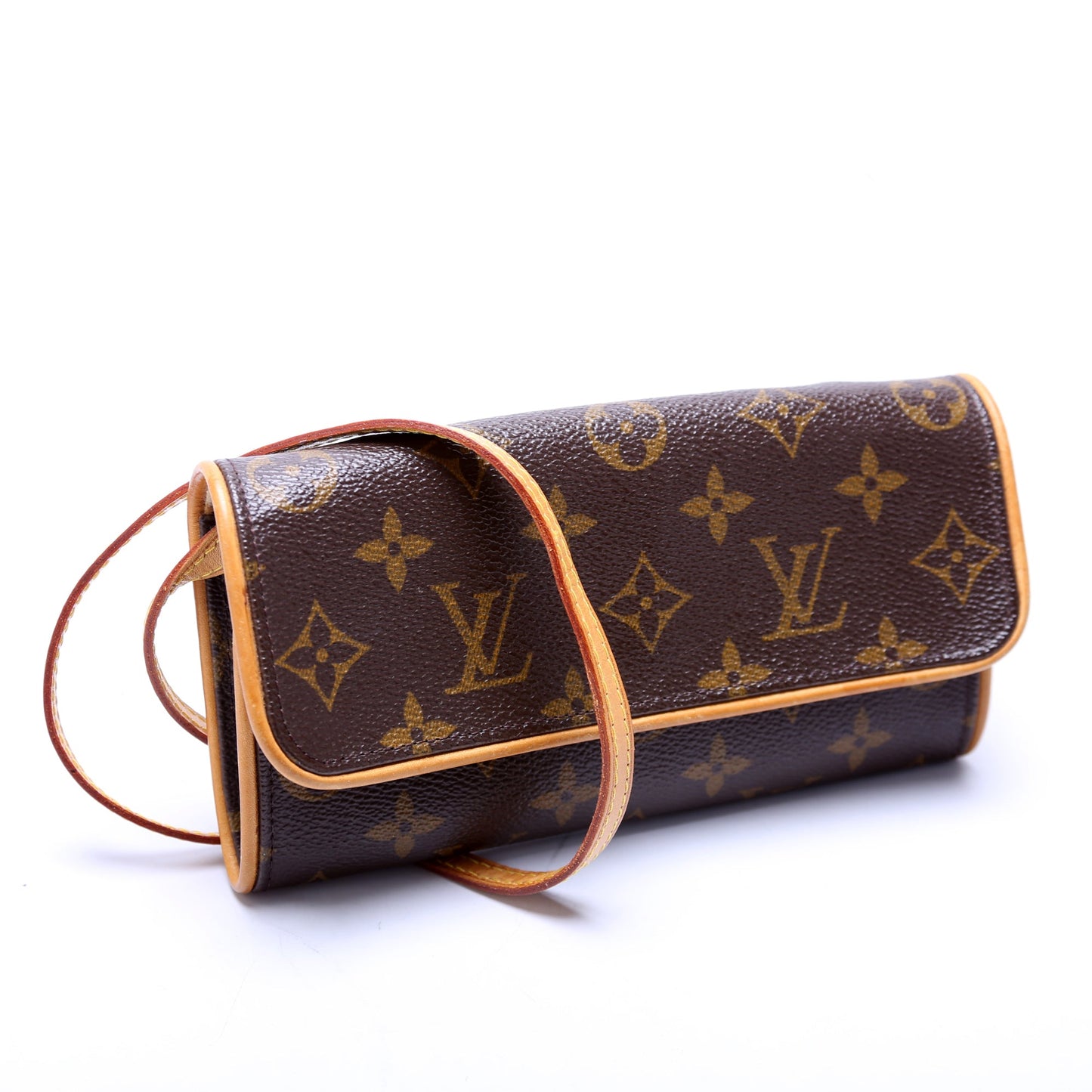 Louis Vuitton Pochette Twin PM Monogram Clutch Bag Monogram 4