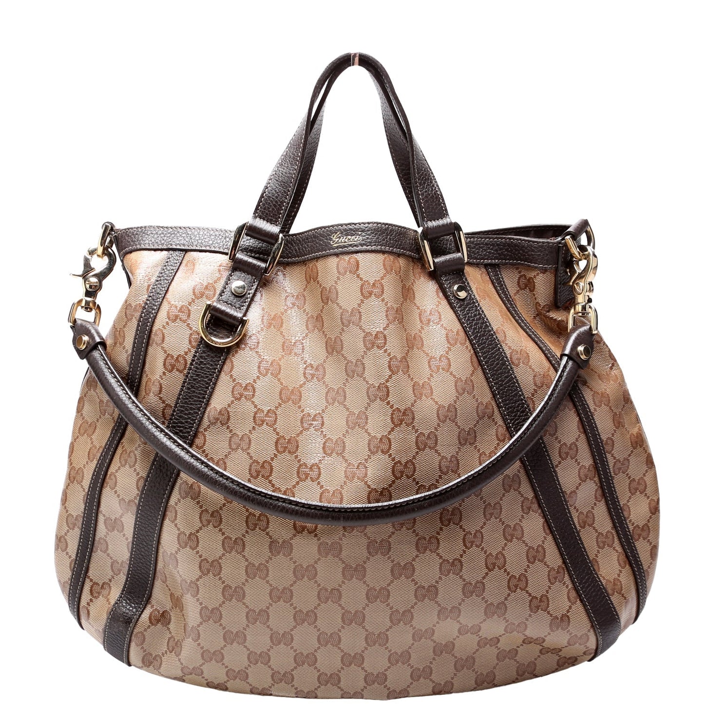 Gucci GG Crystal Abbey Convertible Medium Tote Bag