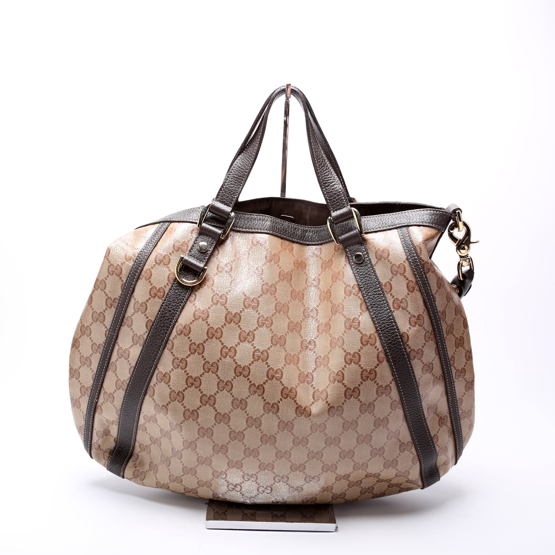 Gucci GG Crystal Abbey Convertible Medium Tote Bag