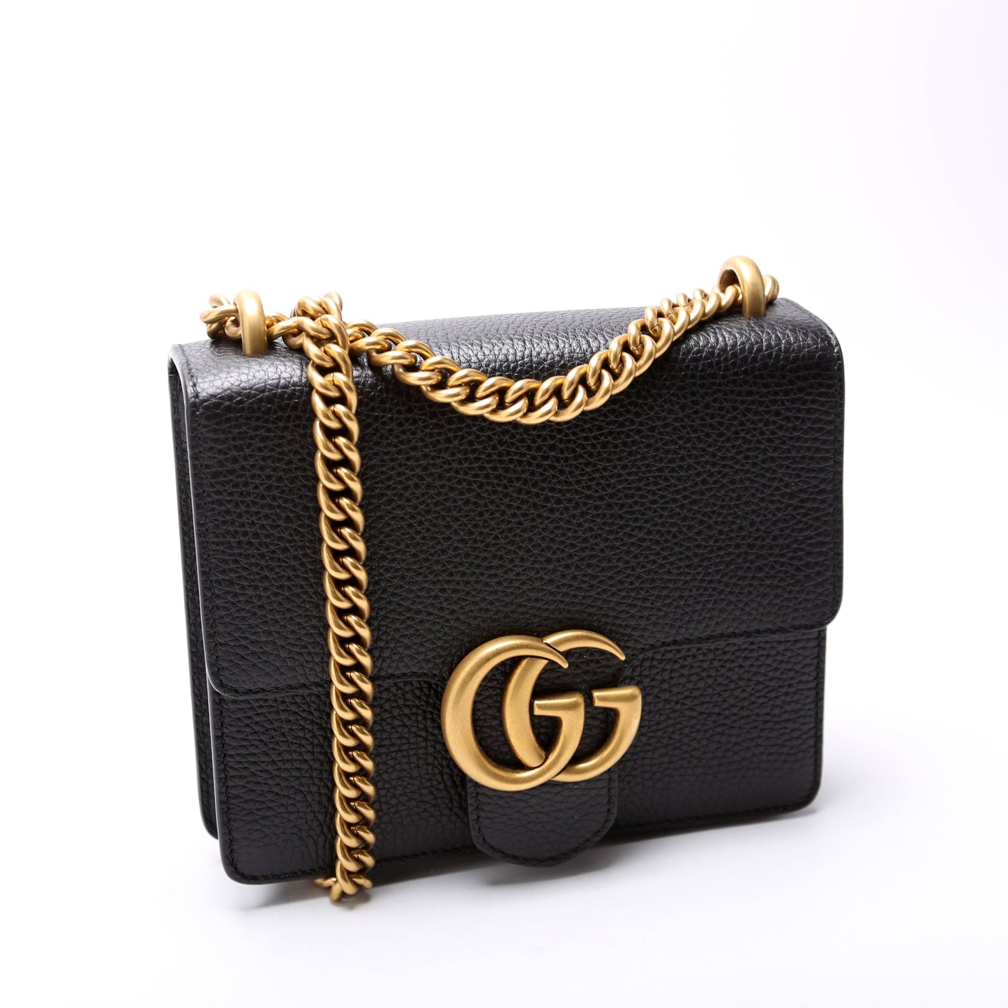Gucci Marmont Black Small Chain Travel Bag