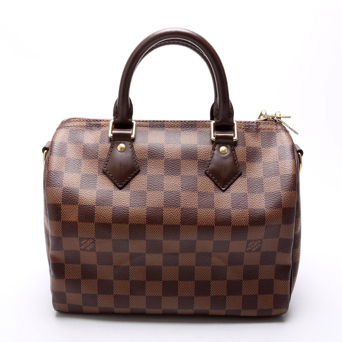 Louis Vuitton Speedy 25 Bandouliere Ebene Damier Handbag Ebene 24