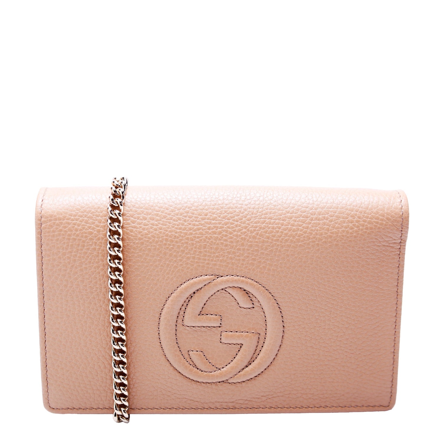 Gucci Soho WOC Tan Travel Bag