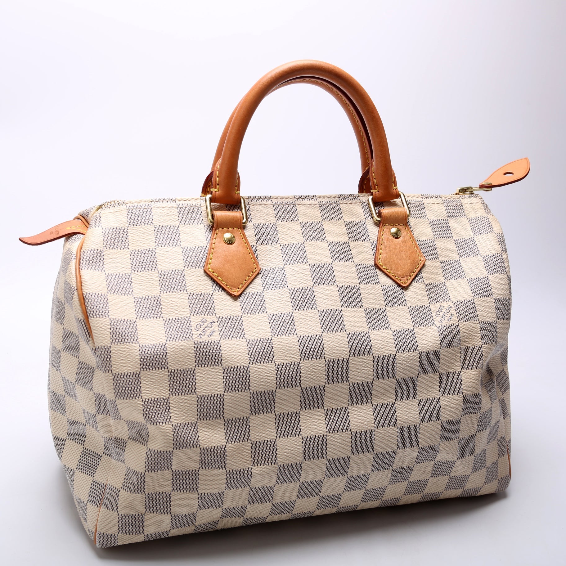 Louis Vuitton Speedy 30 Azur Handbag Azur 1