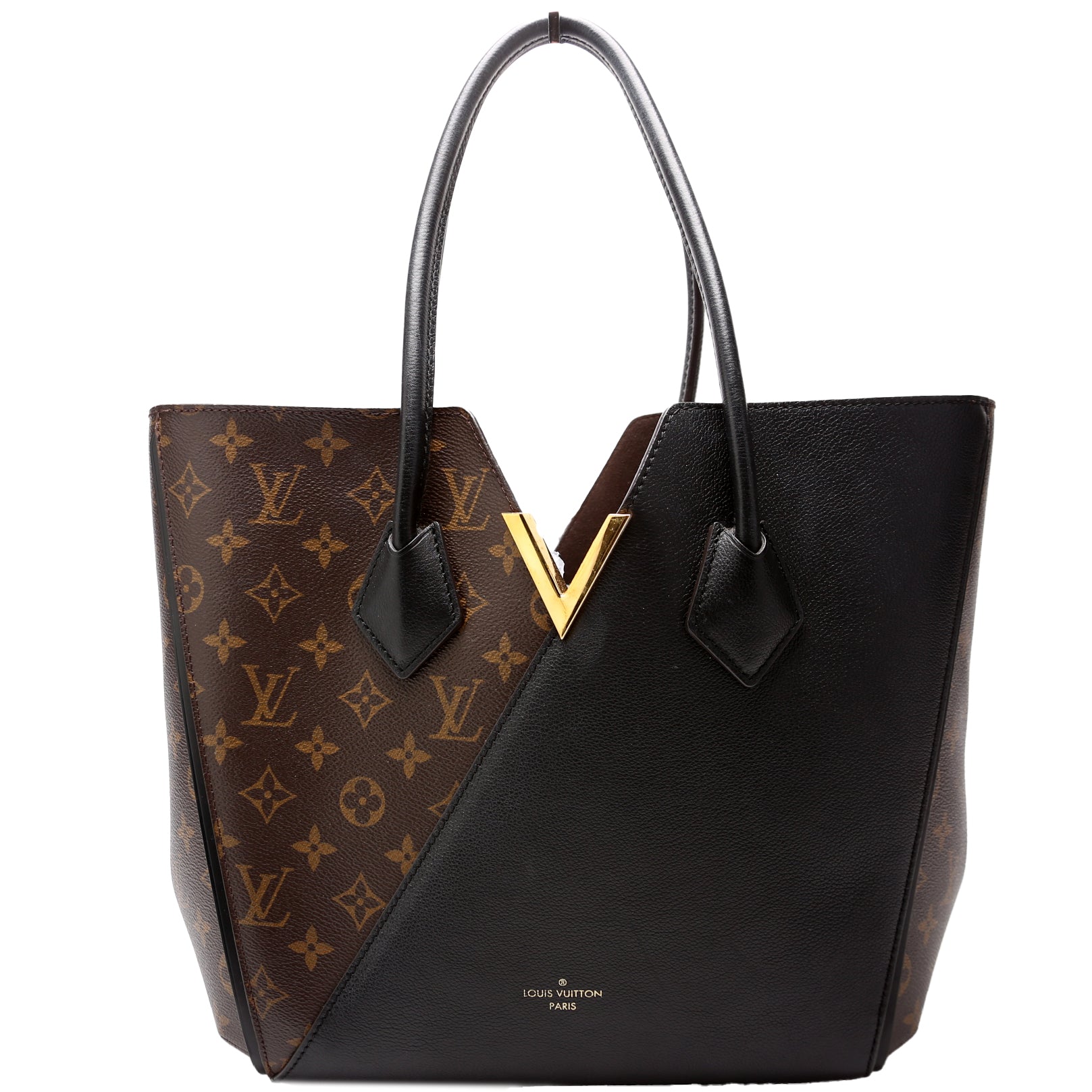 Louis Vuitton Kimono MM Monogram Leather Black Handbag